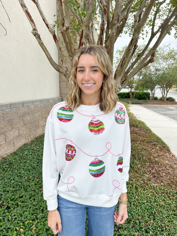MS Sarah Sweatshirt - Ornaments