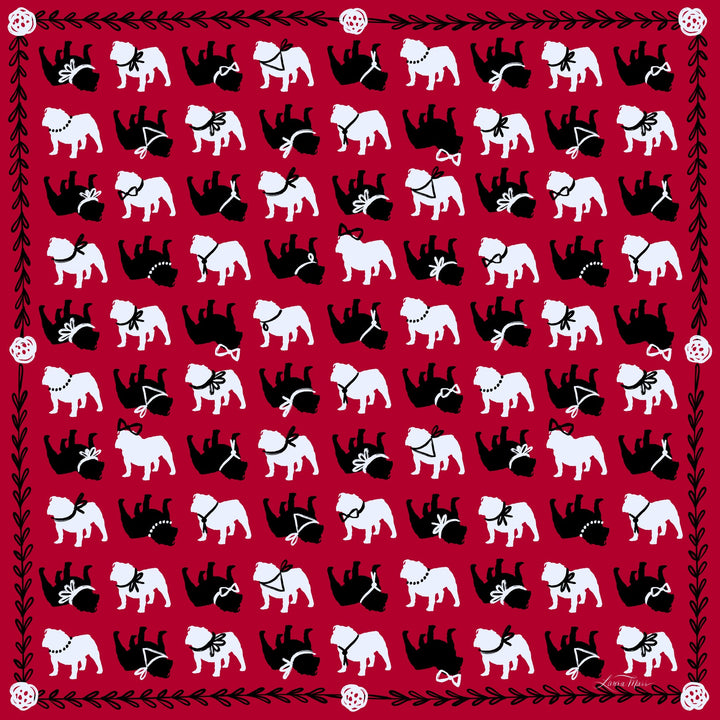 Spirit Bulldog Bandana Scarf