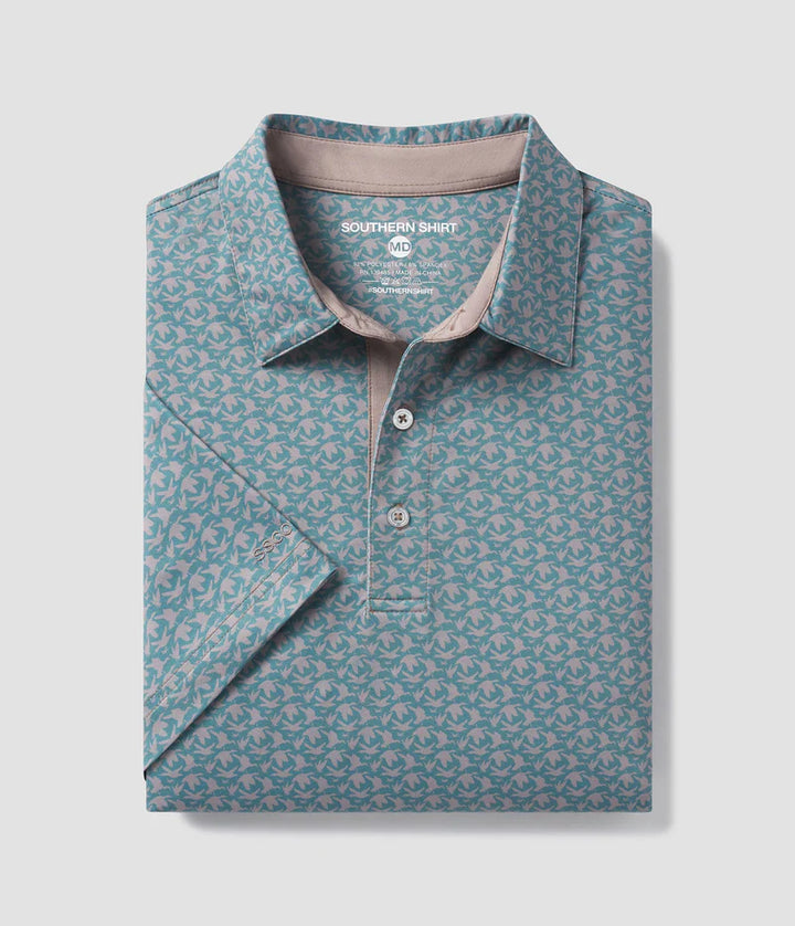 SSCO Youth Party Fowl Printed Polo