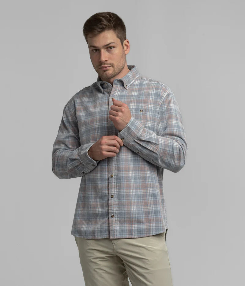 SSCO Men’s Braxton Lightweight Cord Flannel - Plainsman