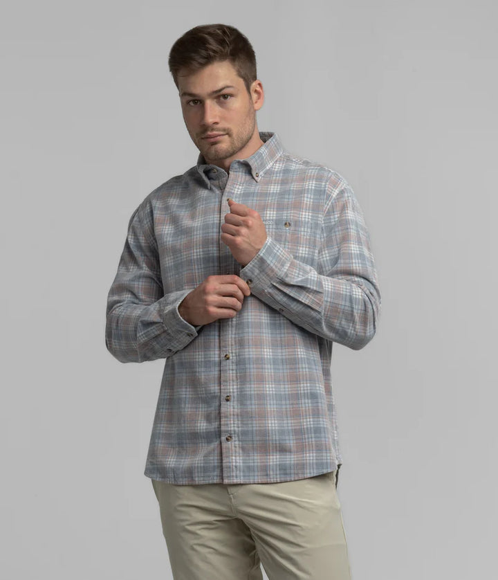 SSCO Men’s Braxton Lightweight Cord Flannel - Plainsman