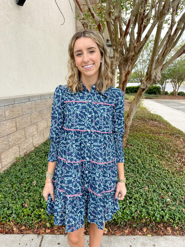 Allison Dress - Blue Ribbon