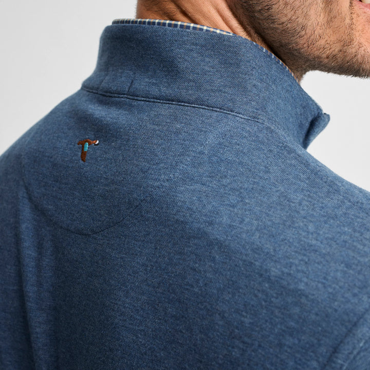 Genteal F25 Cotton Modal 1/4 Zip - Helios