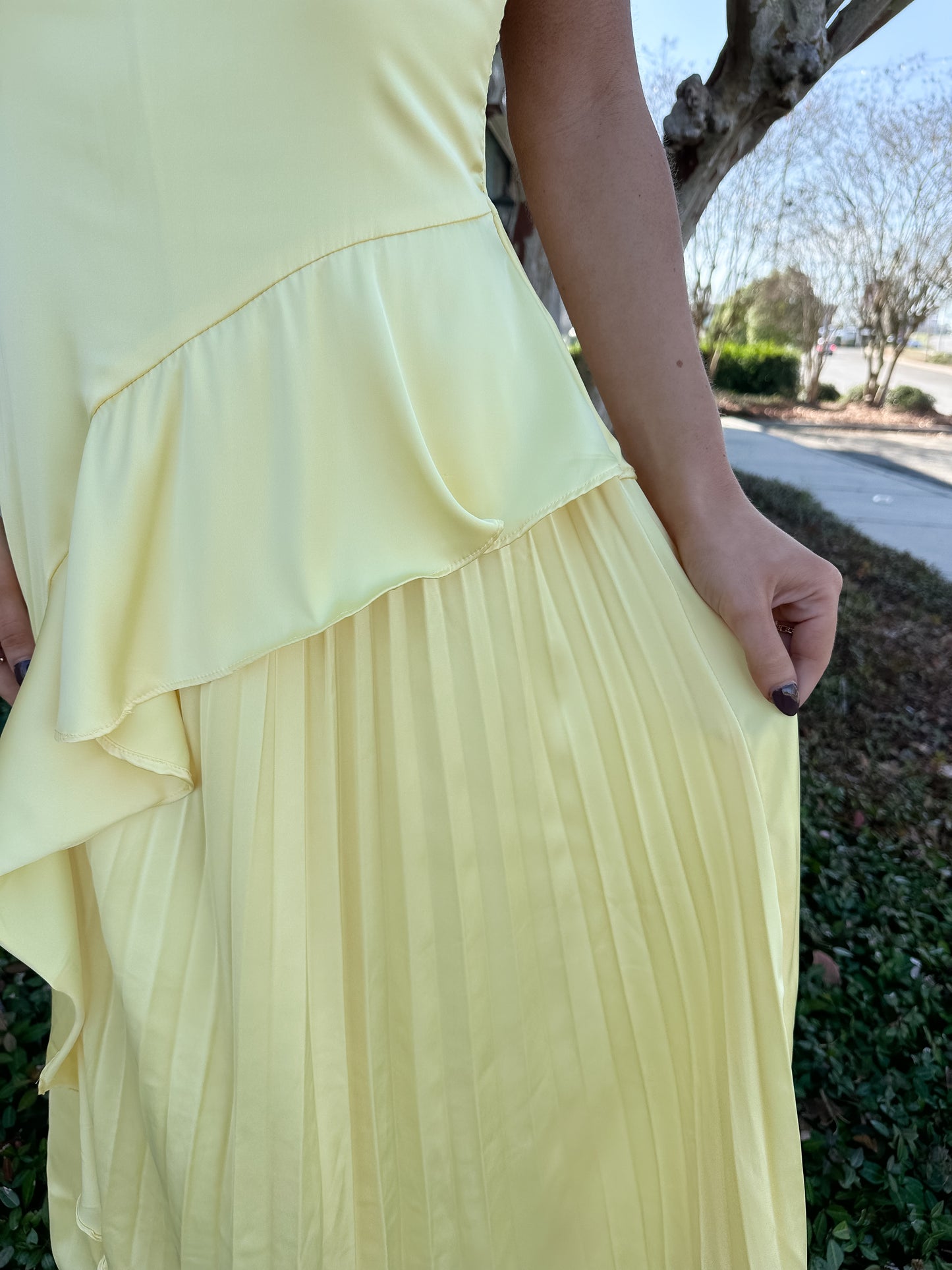 Andy Asymmetric Dress