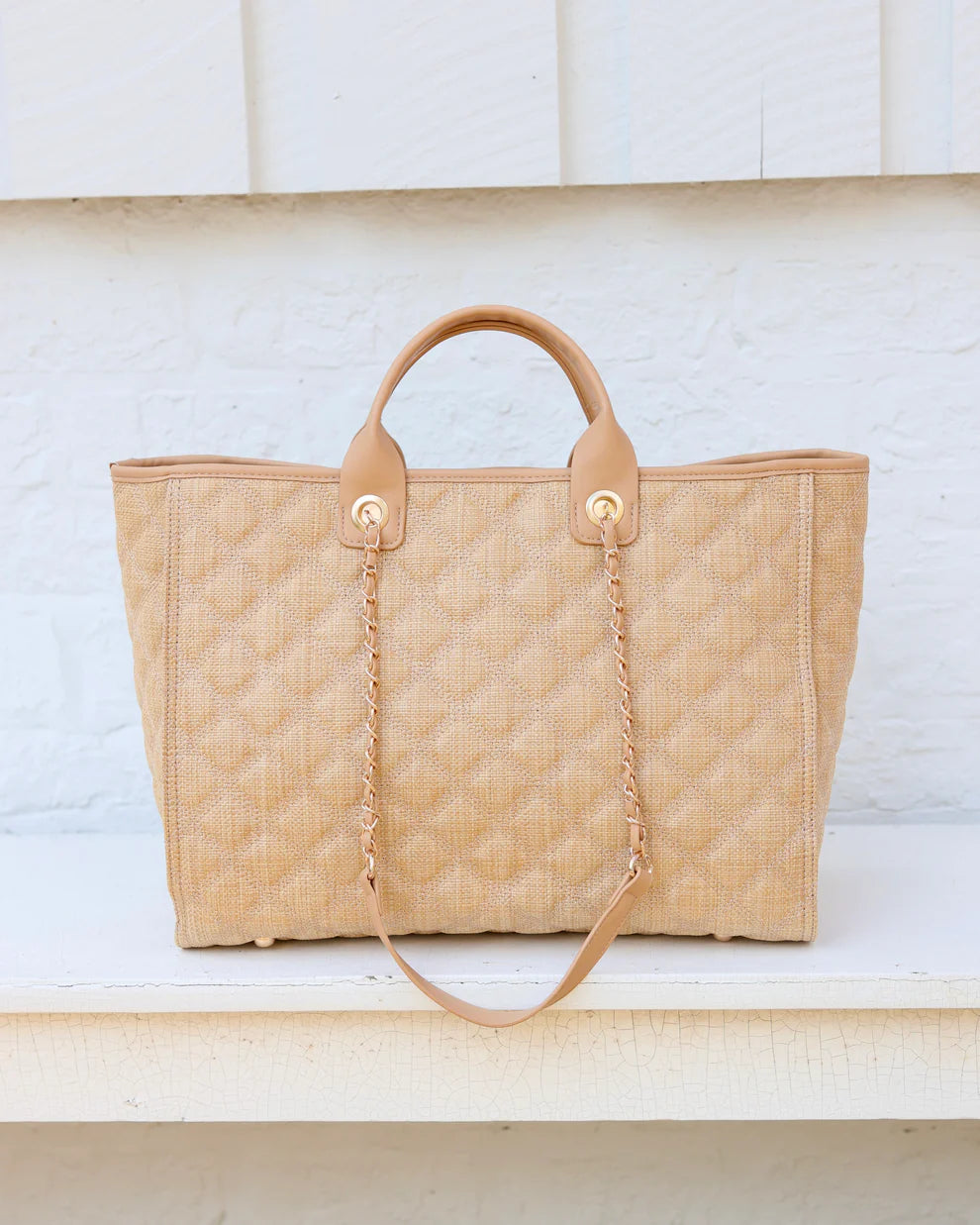CH Melissa Tote Bag - Natural