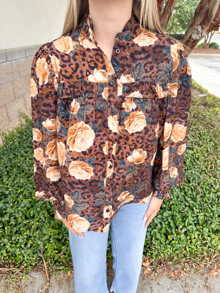 Rustic Rose Top