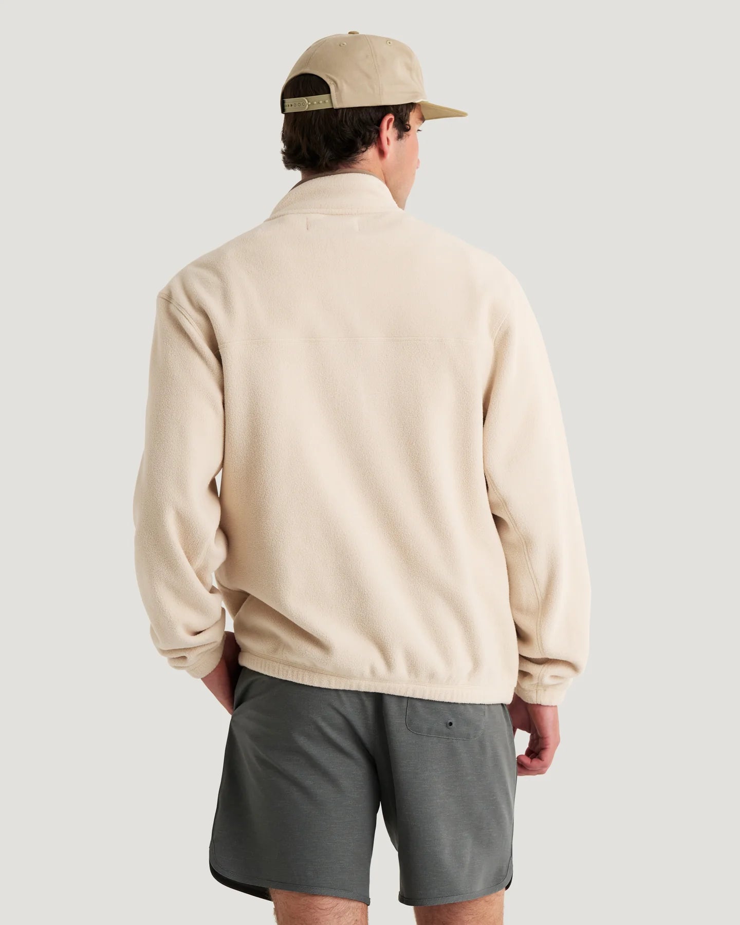 Free Fly Men’s Ashridge Fleece Half Zip - French Oak