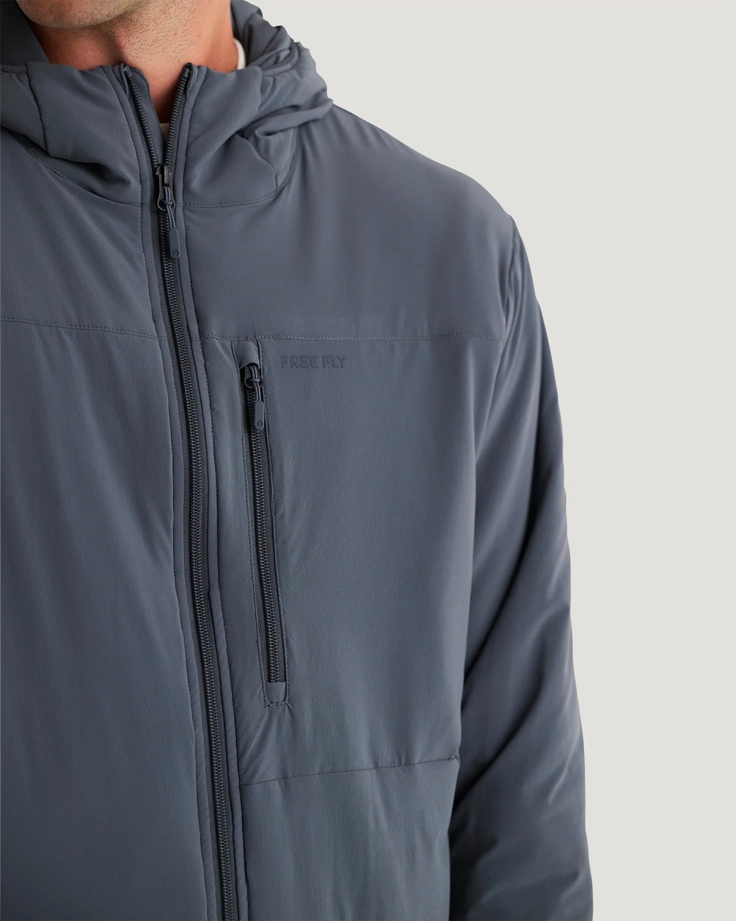 Free Fly Men’s Coldvale Insulated Jacket - Storm Cloud