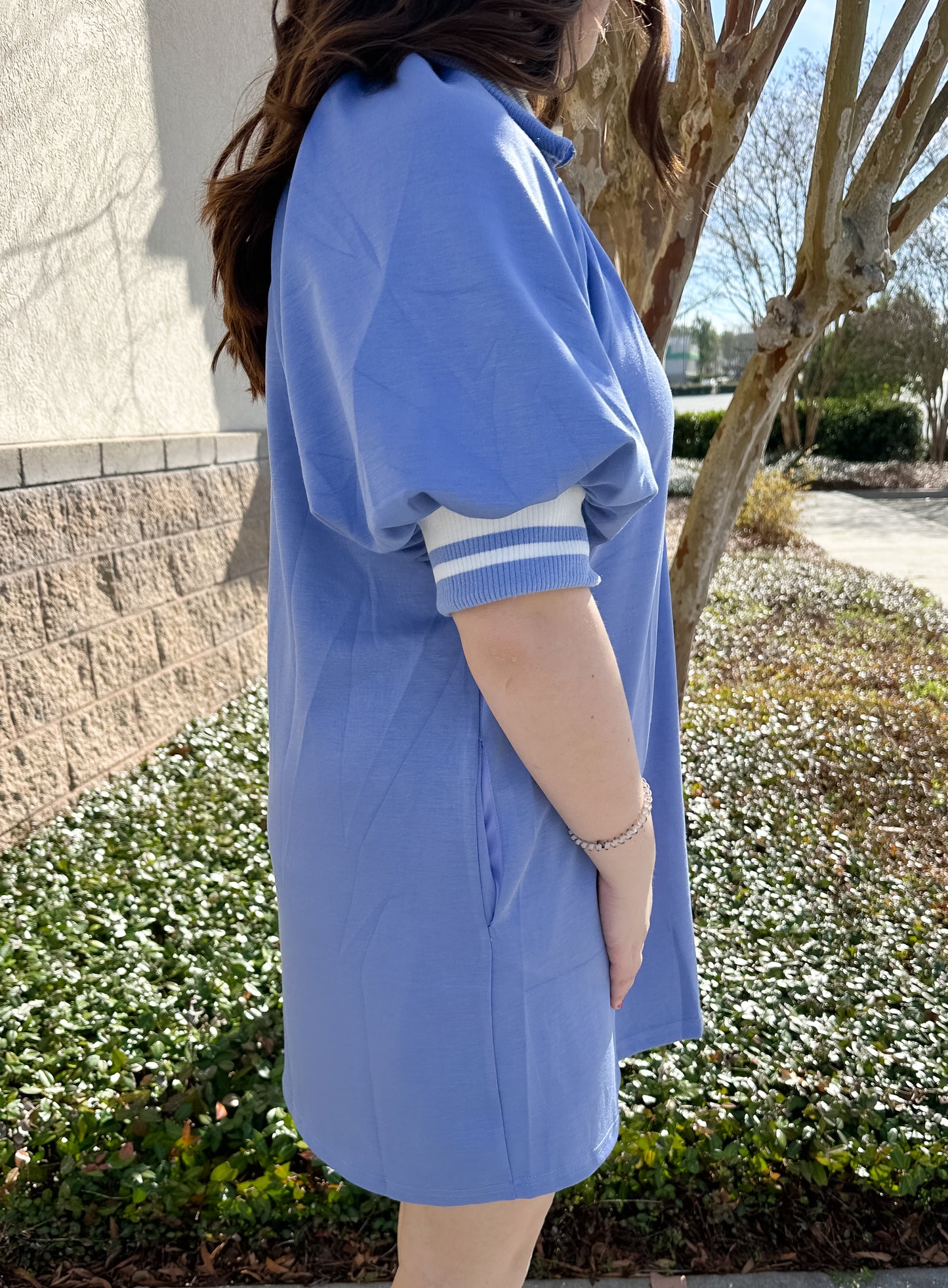 Track Ready Dress - Blue