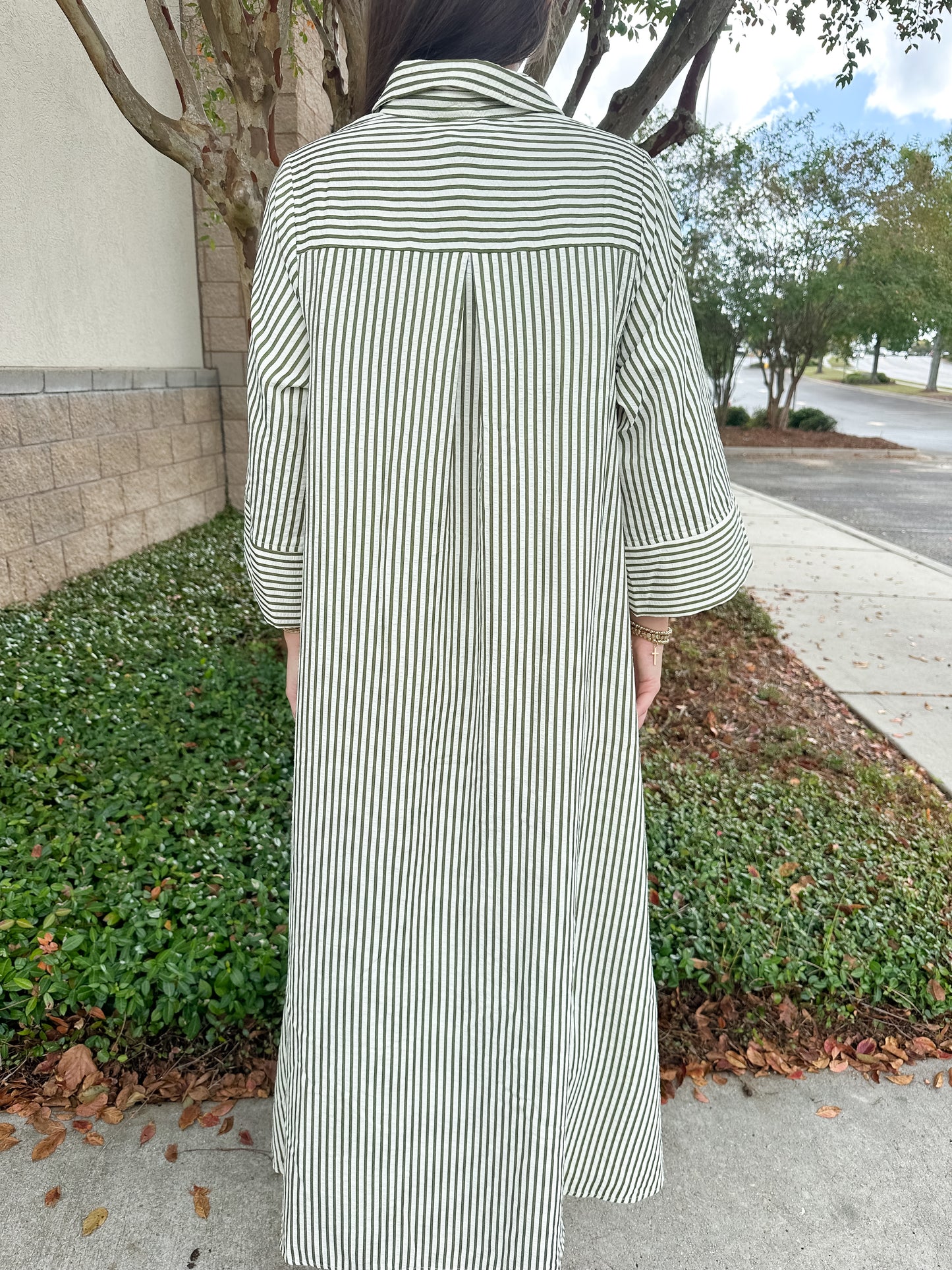 Savannah Stripes Maxi Dress