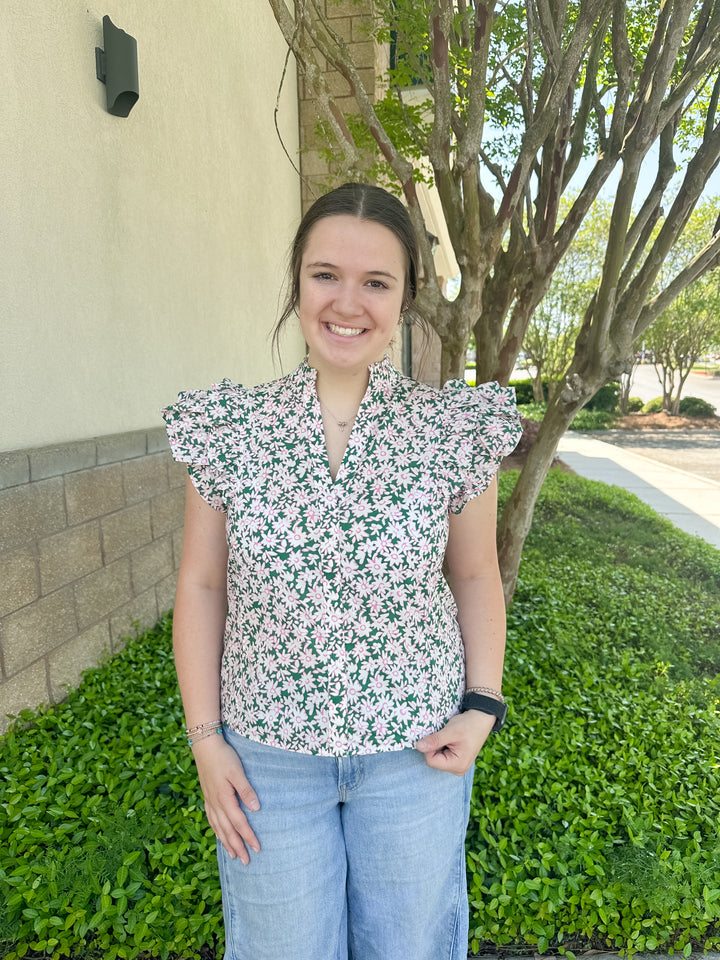 Tifton Floral Top