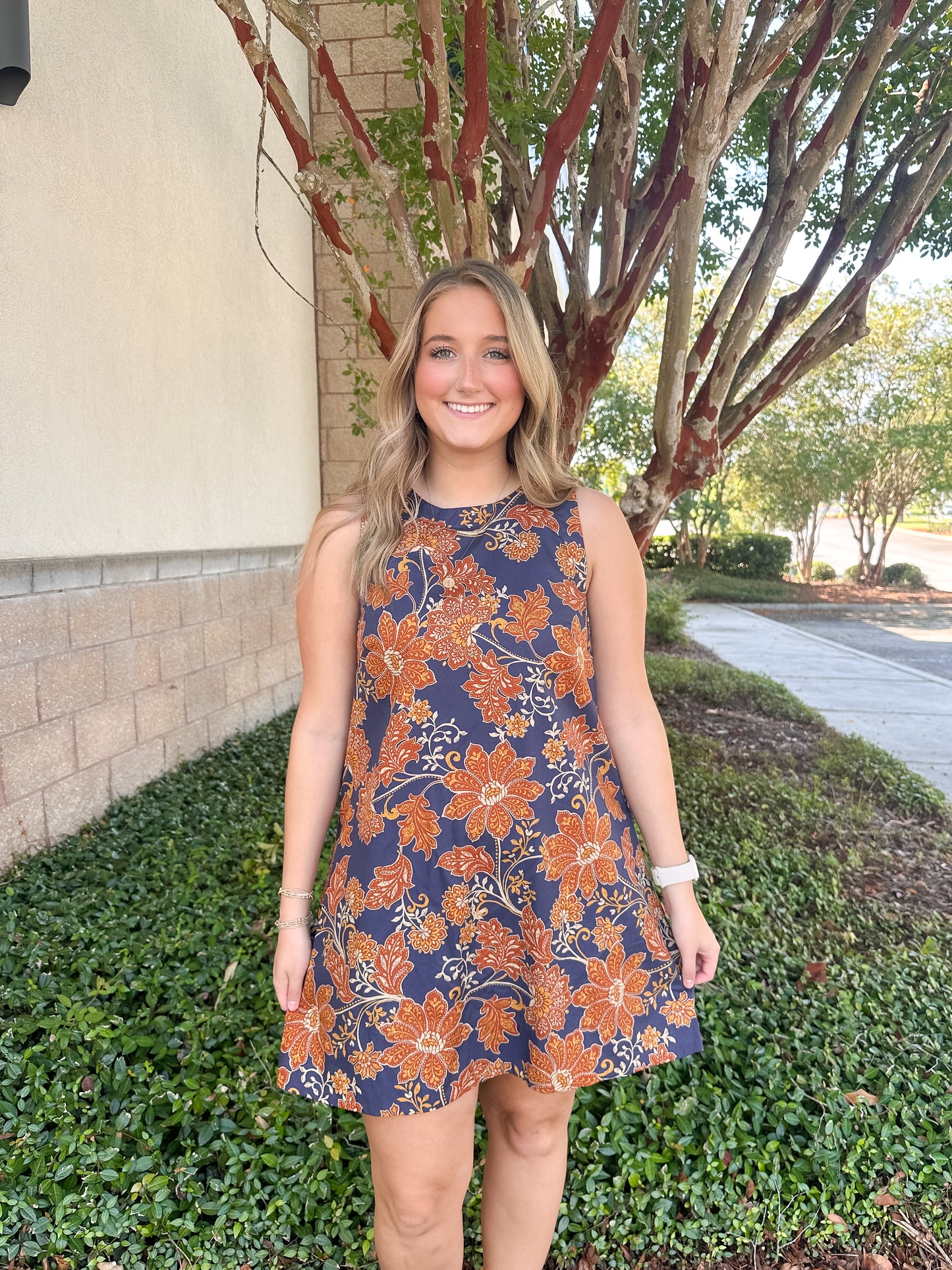Marlo Mini Dress - Navy