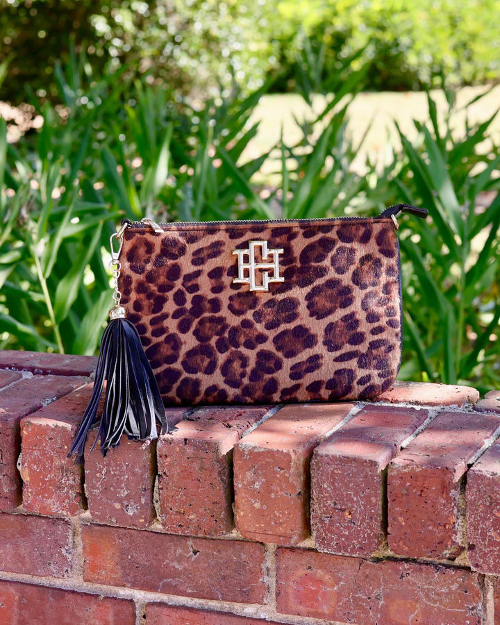 CH Madelyn Clutch/Crossbody- Spotted Saddle