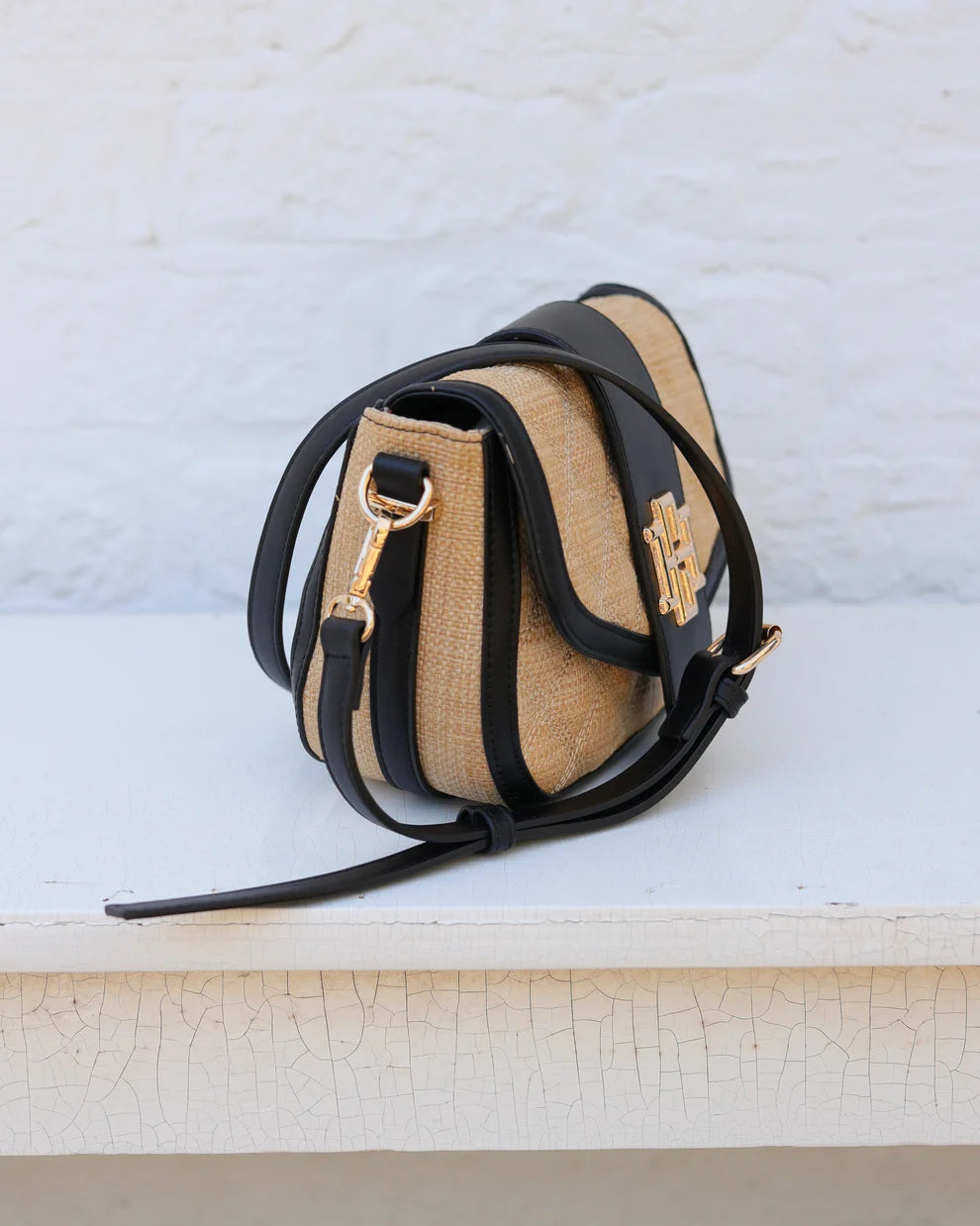 CH Griffin Crossbody Bag - Natural Black DQ