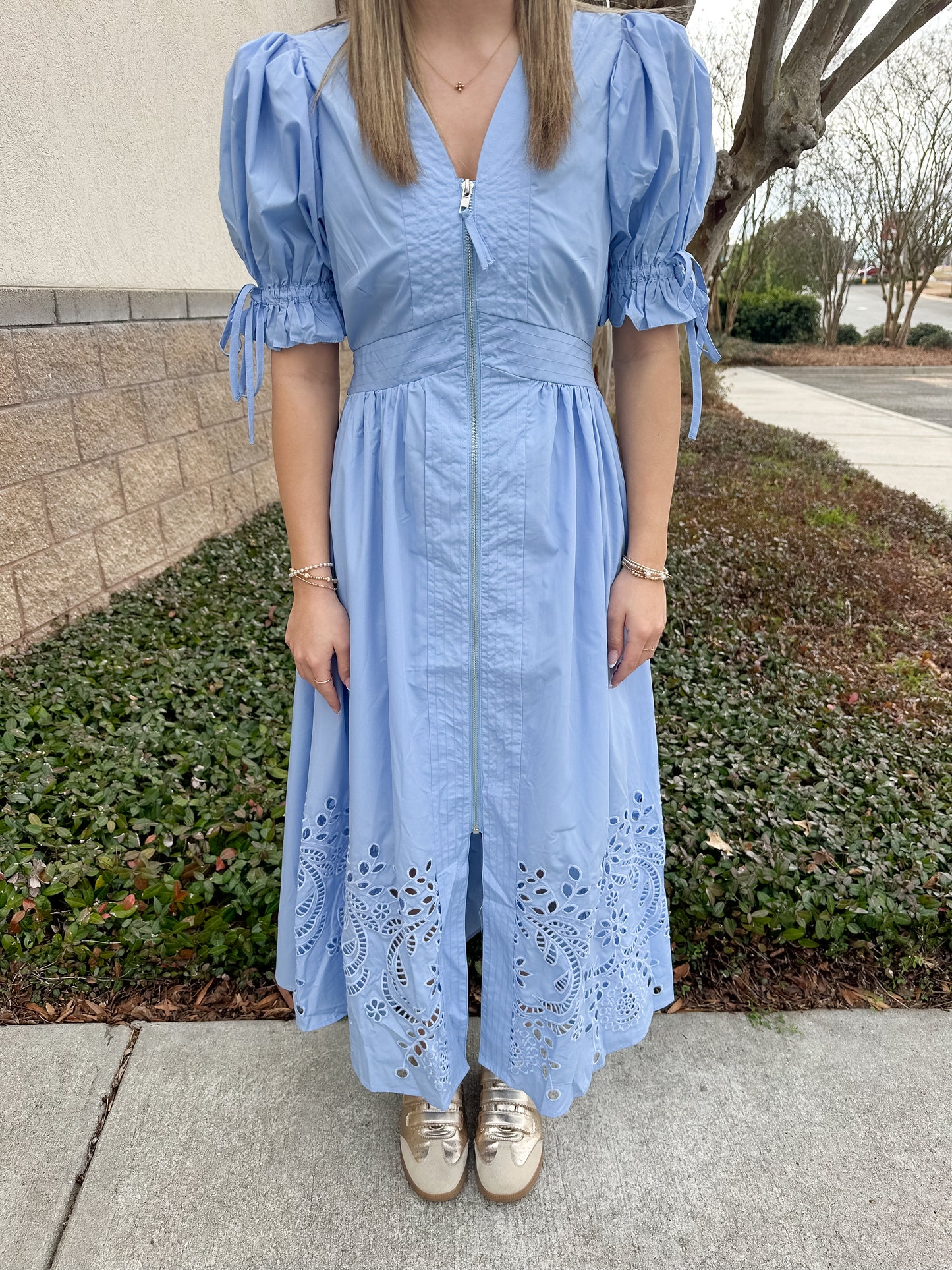 Mara Maxi Dress - Light Blue
