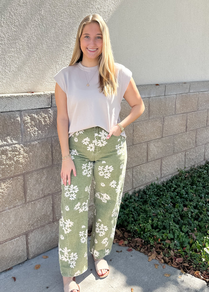 Elena Printed Jeans