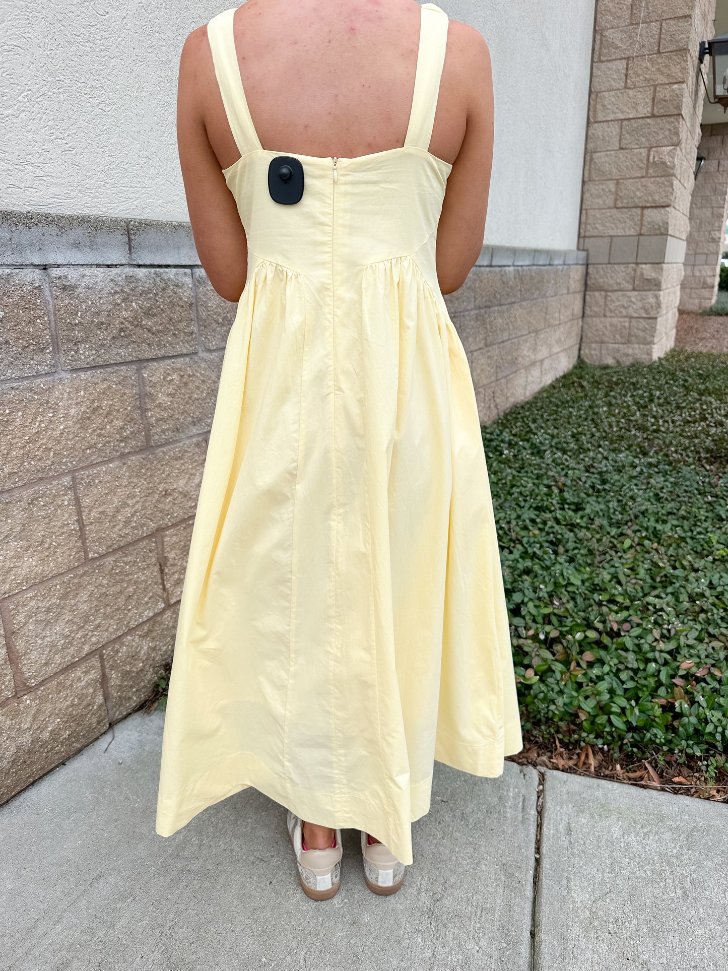 Rita Midi Dress - Yellow