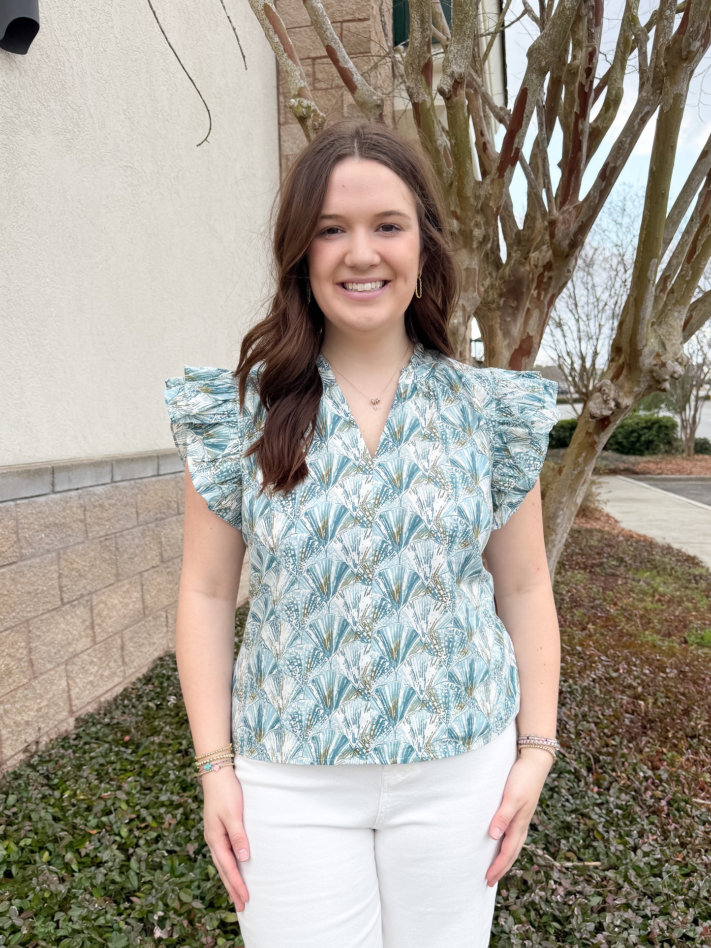 Soaring Seashells Top