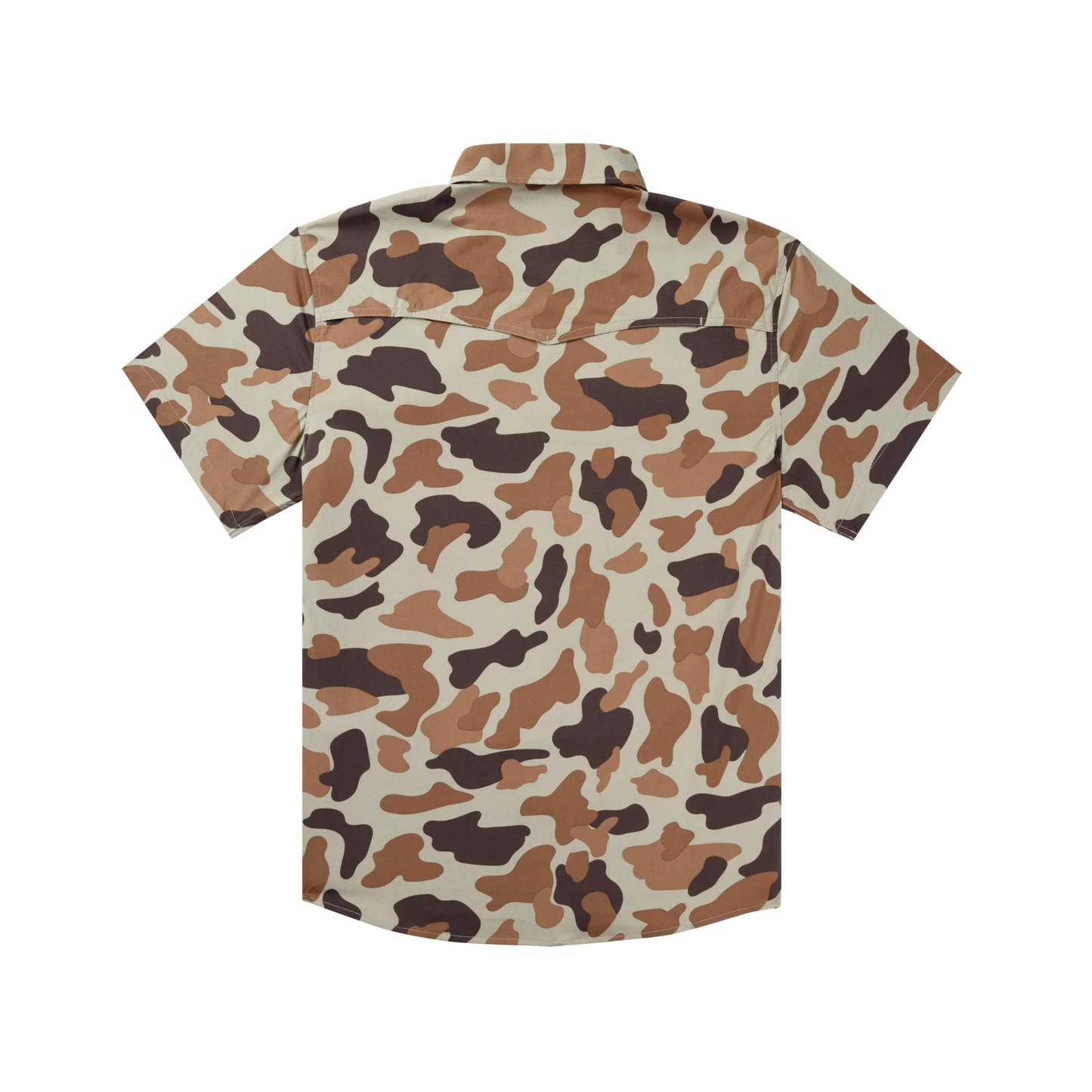 Poncho Men’s “The Paloma” S/S Regular Shirt - Duck Camo
