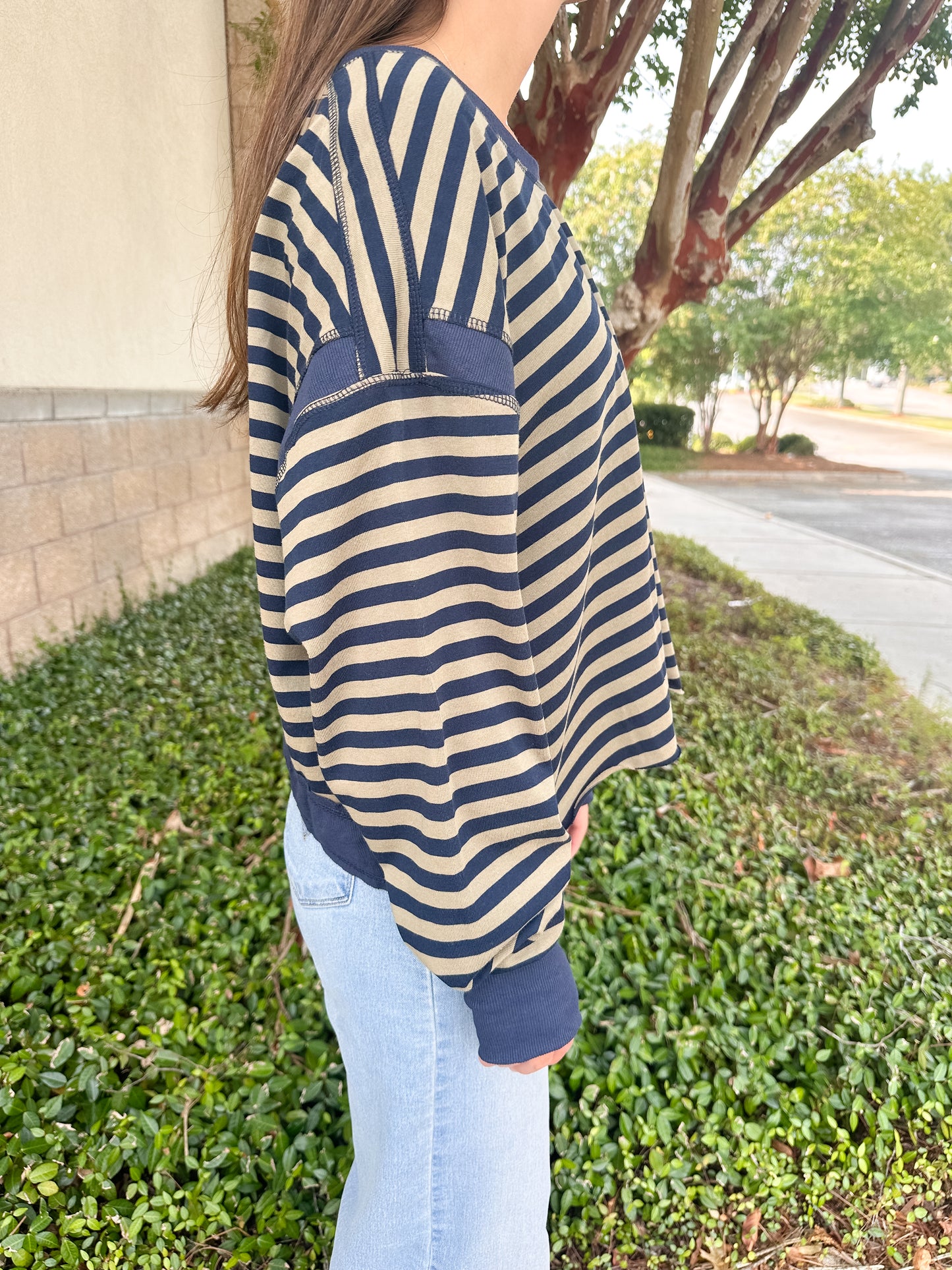 Dianna Stripe Top