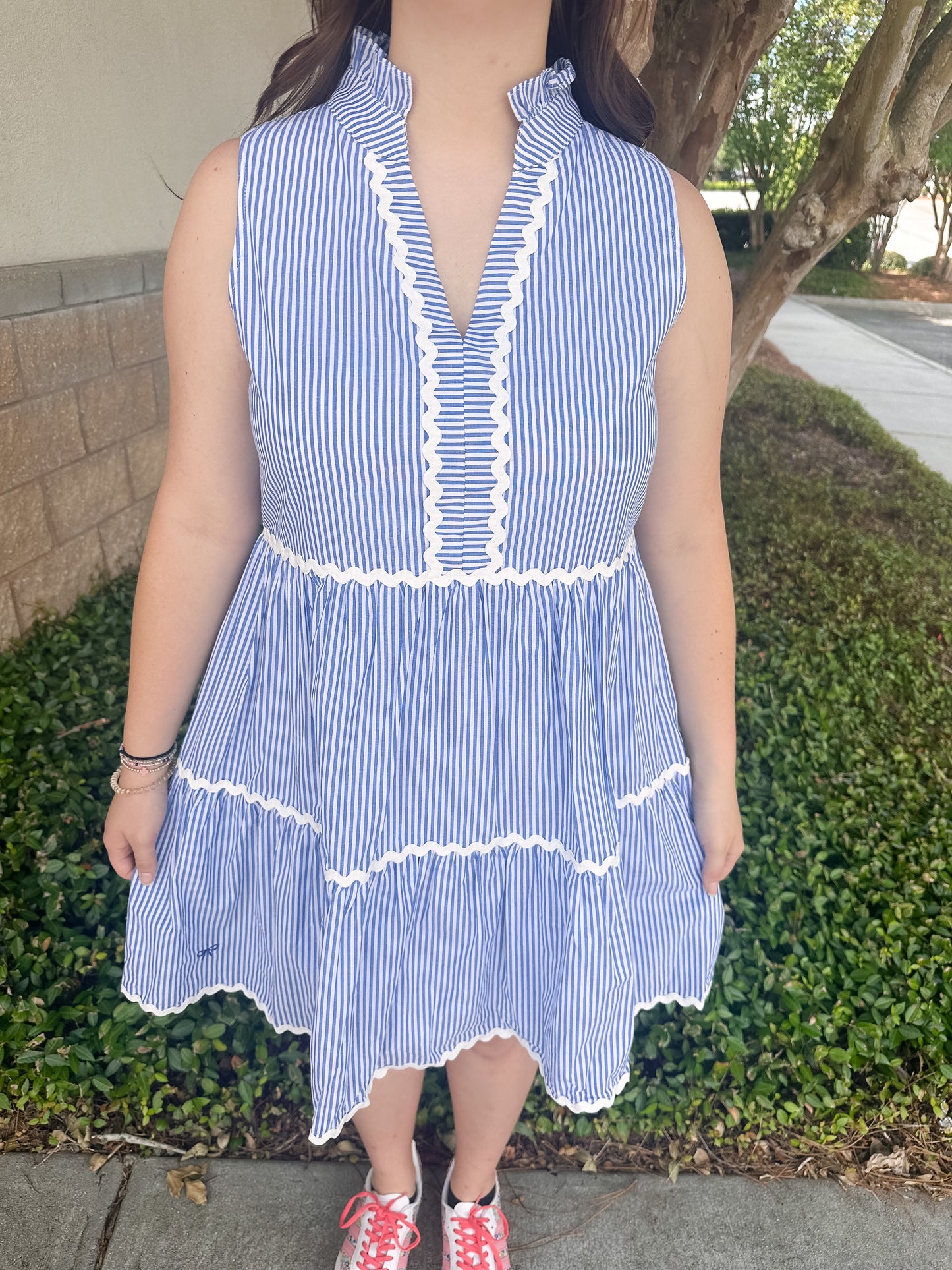 Coastal Prep Tier Dress