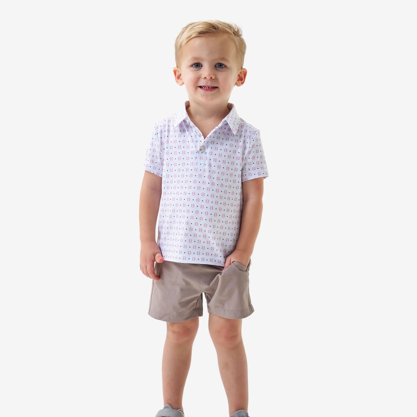 Burlebo Youth Performance Polo - Baseball