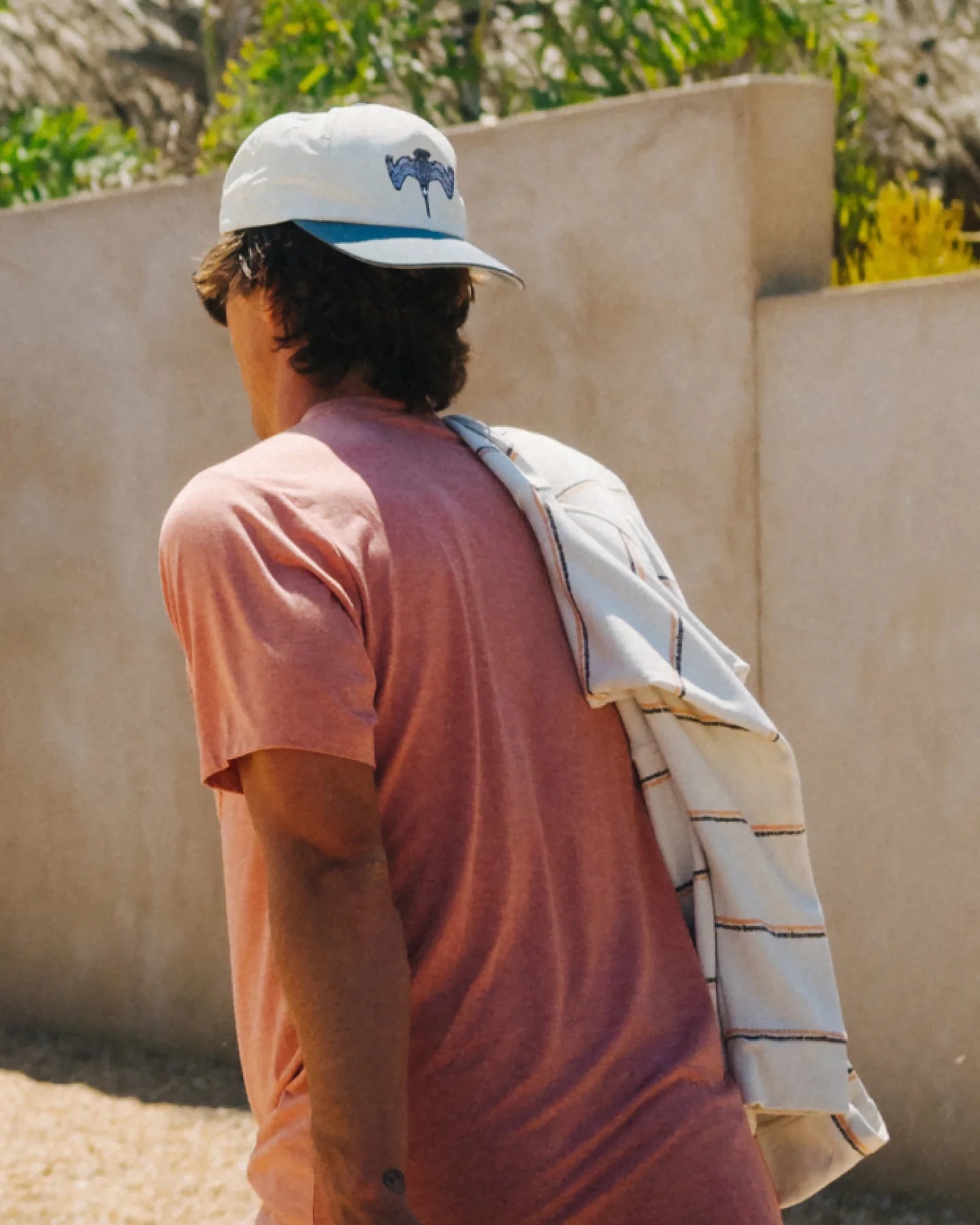 Free Fly Men’s Bamboo Flex Pocket Tee - Heather Red Clay