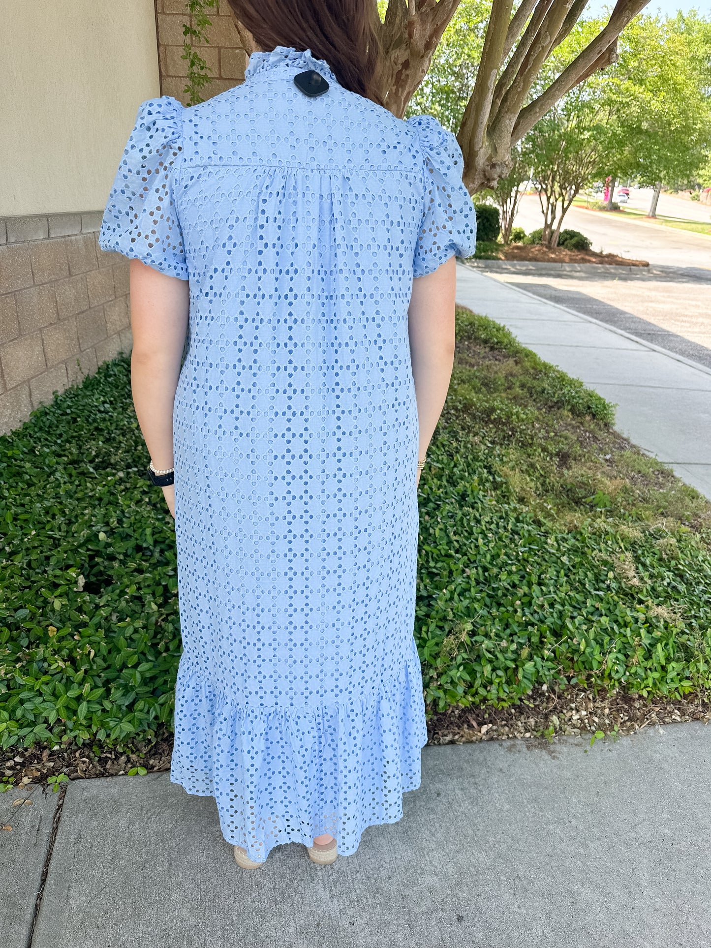Elise Eyelet Maxi Dress
