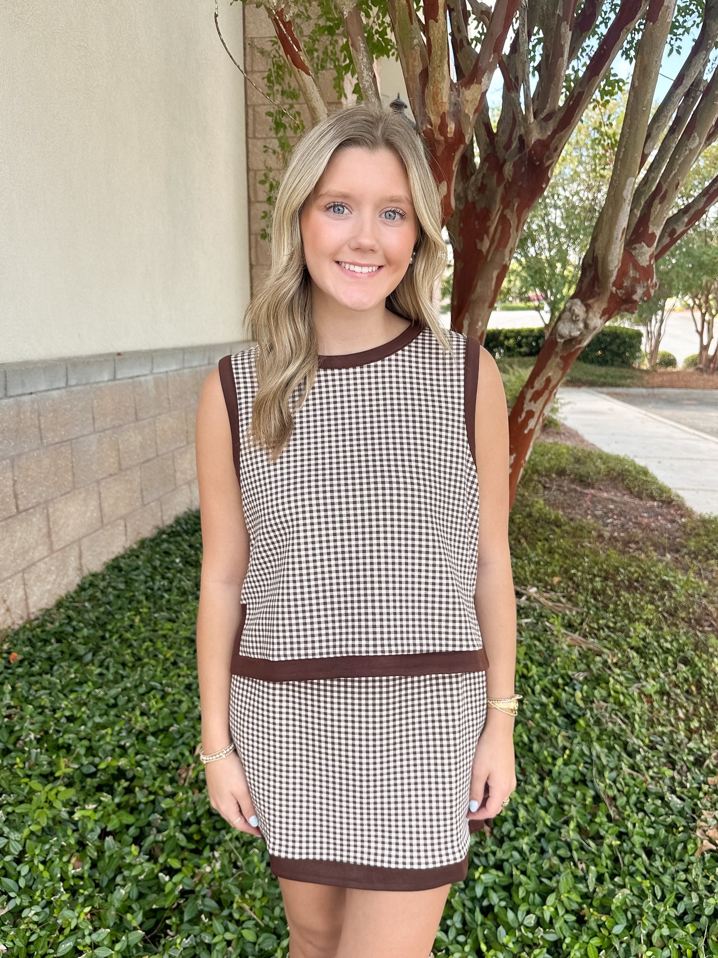 Swagger Gingham Set