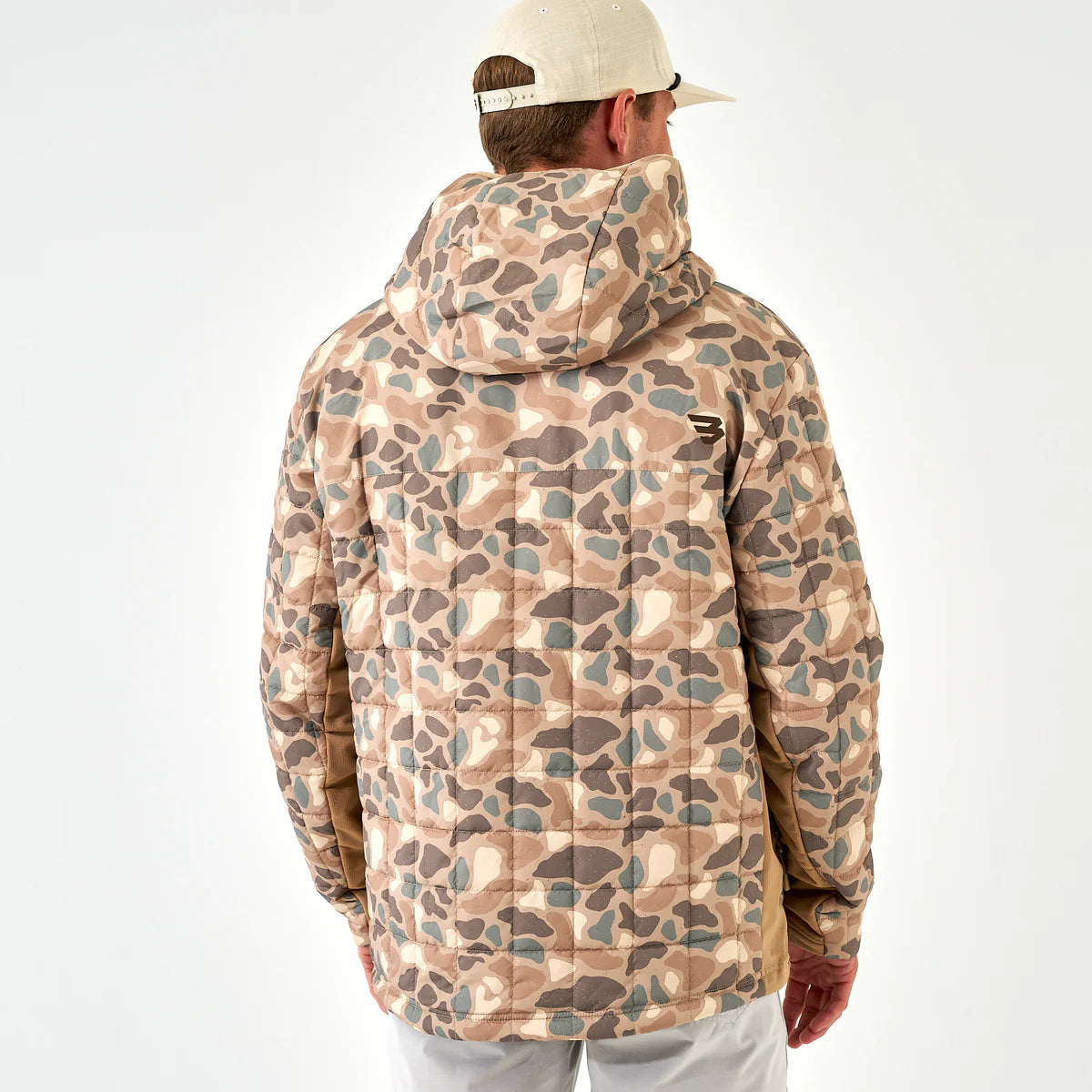 Burlebo Men’s Puffer Jacket - Pintail Camo