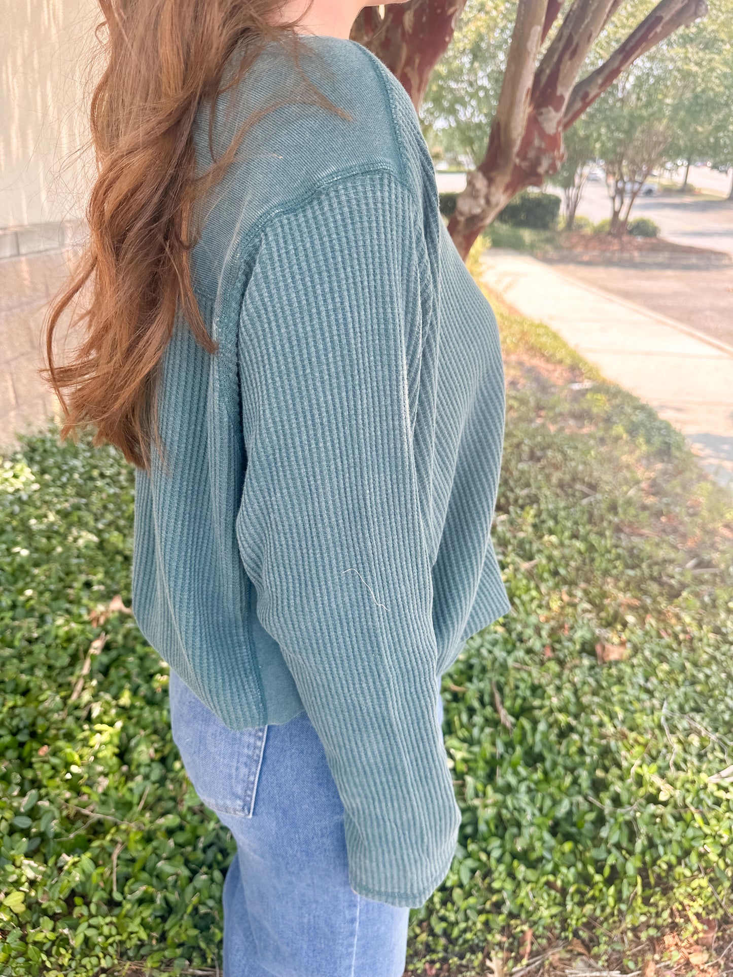 Carol Waffle Long Sleeve