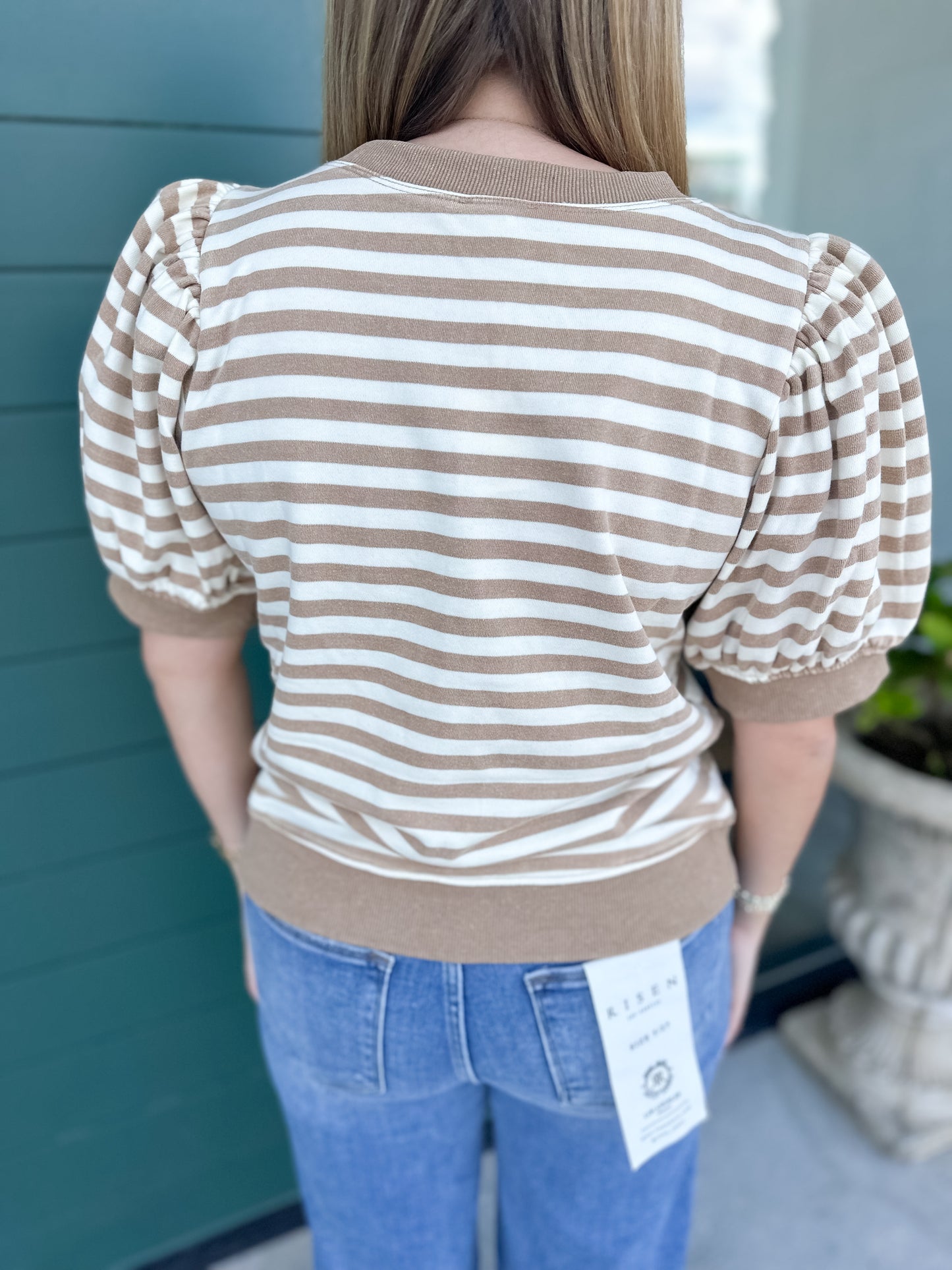 Giana Stripe Top