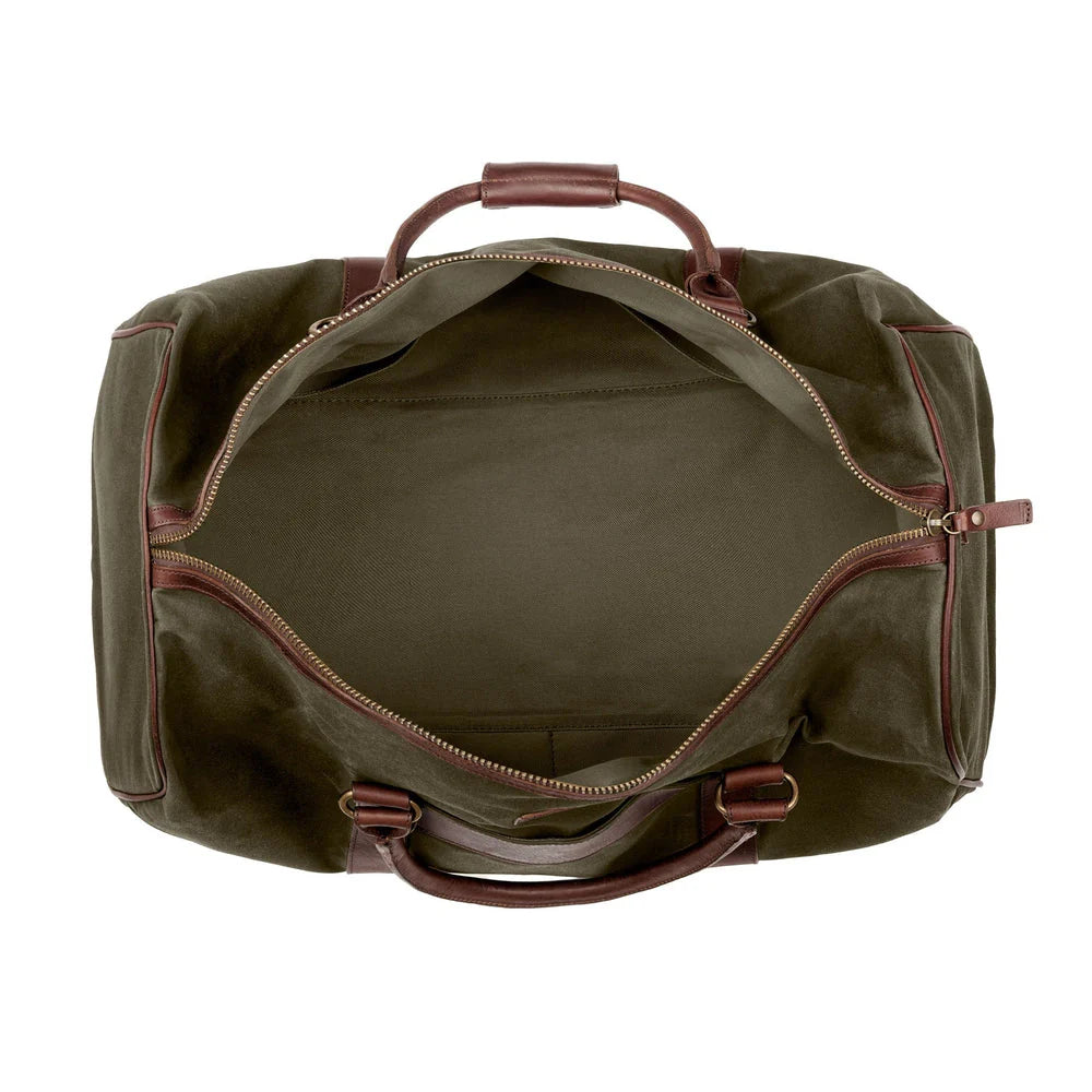 Mission Mercantile Campaign Waxed Canvas Large Field Duffle Bag