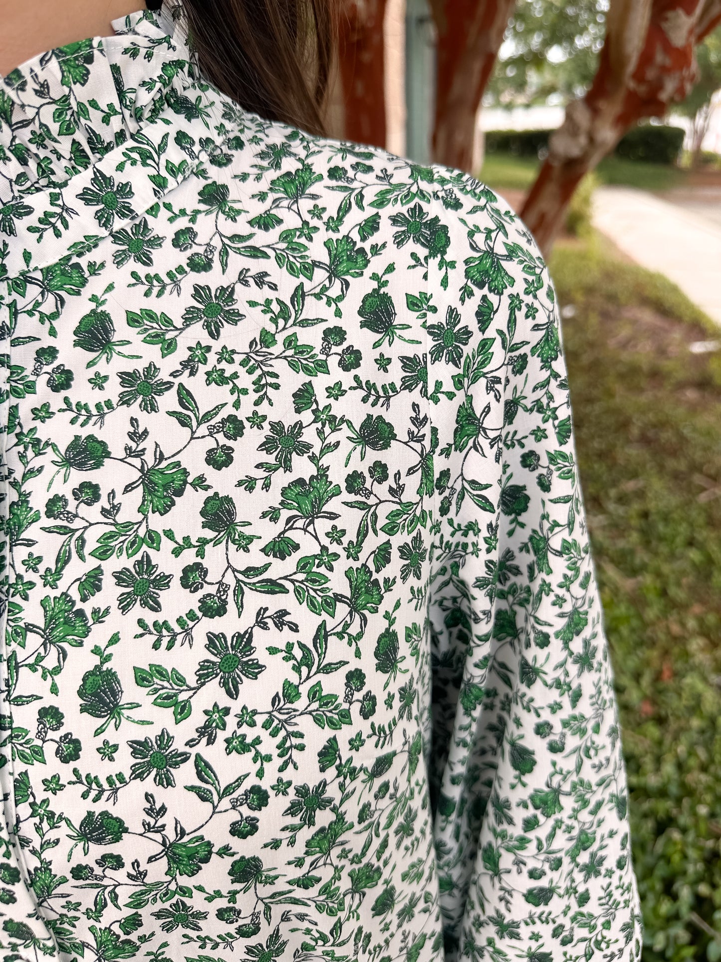 Garden Green Top