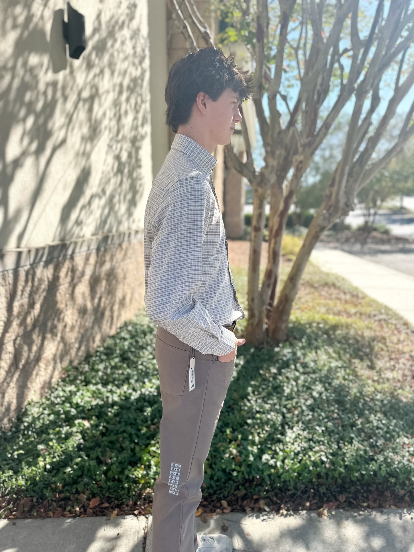 S. Casanova F25 Matthew Button Down - Seaside