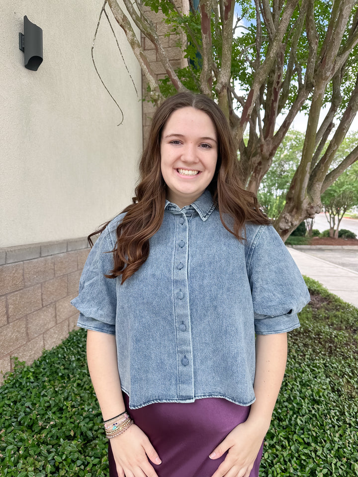 Marin Denim Top