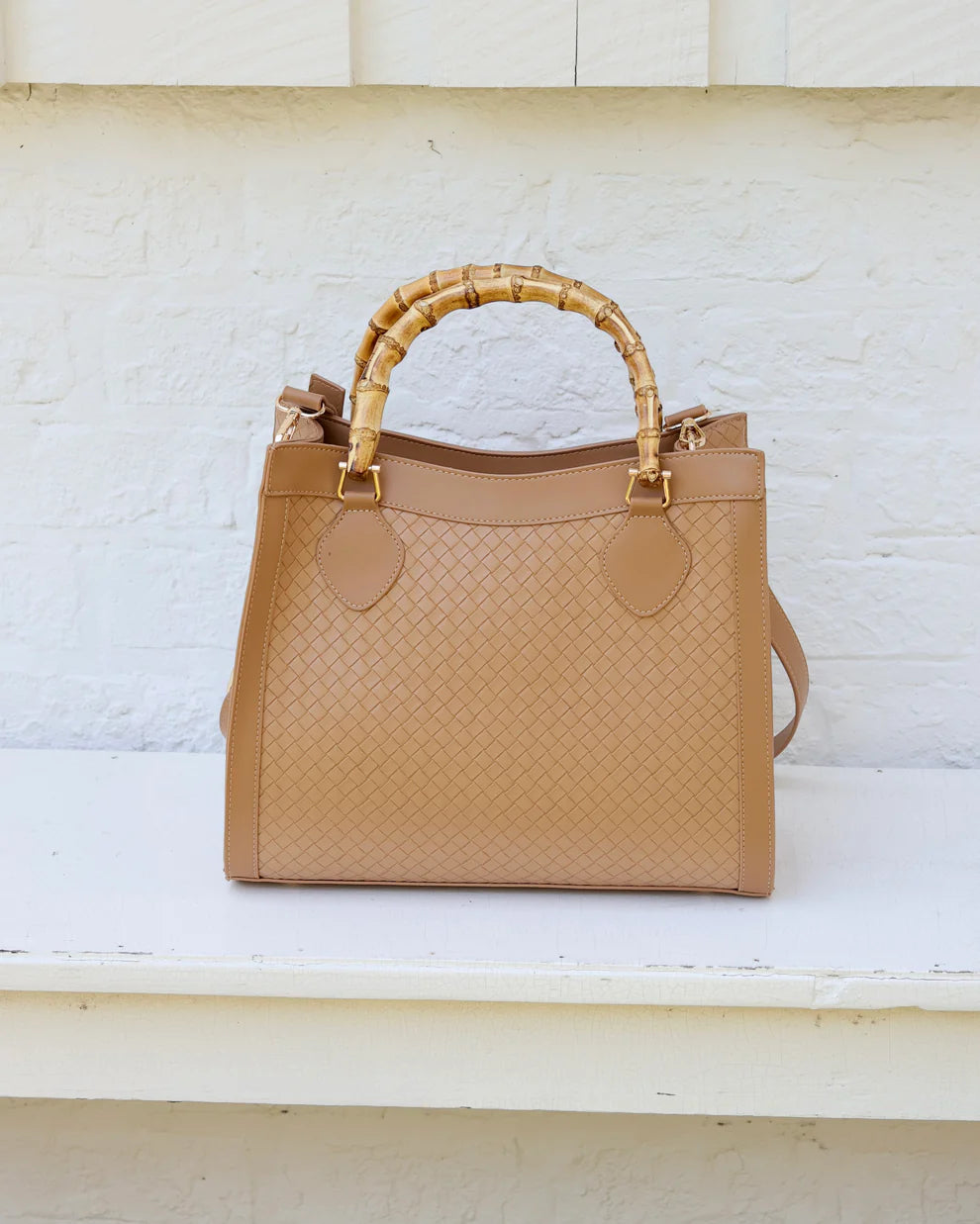 CH Palmer Tote - Woven Tan