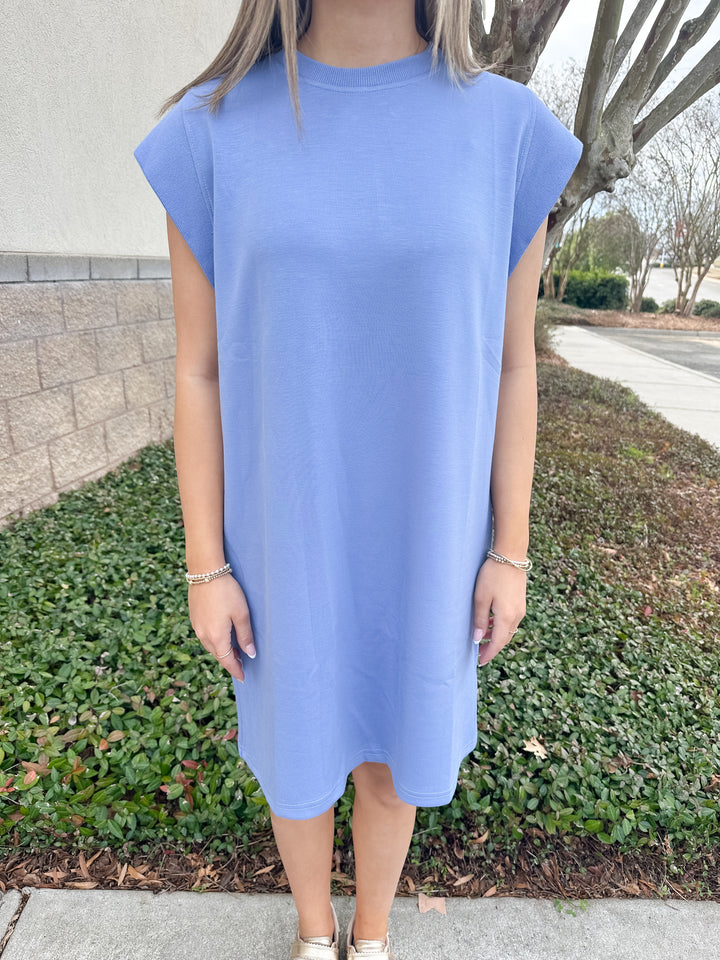 Marty Mini Dress - Blue