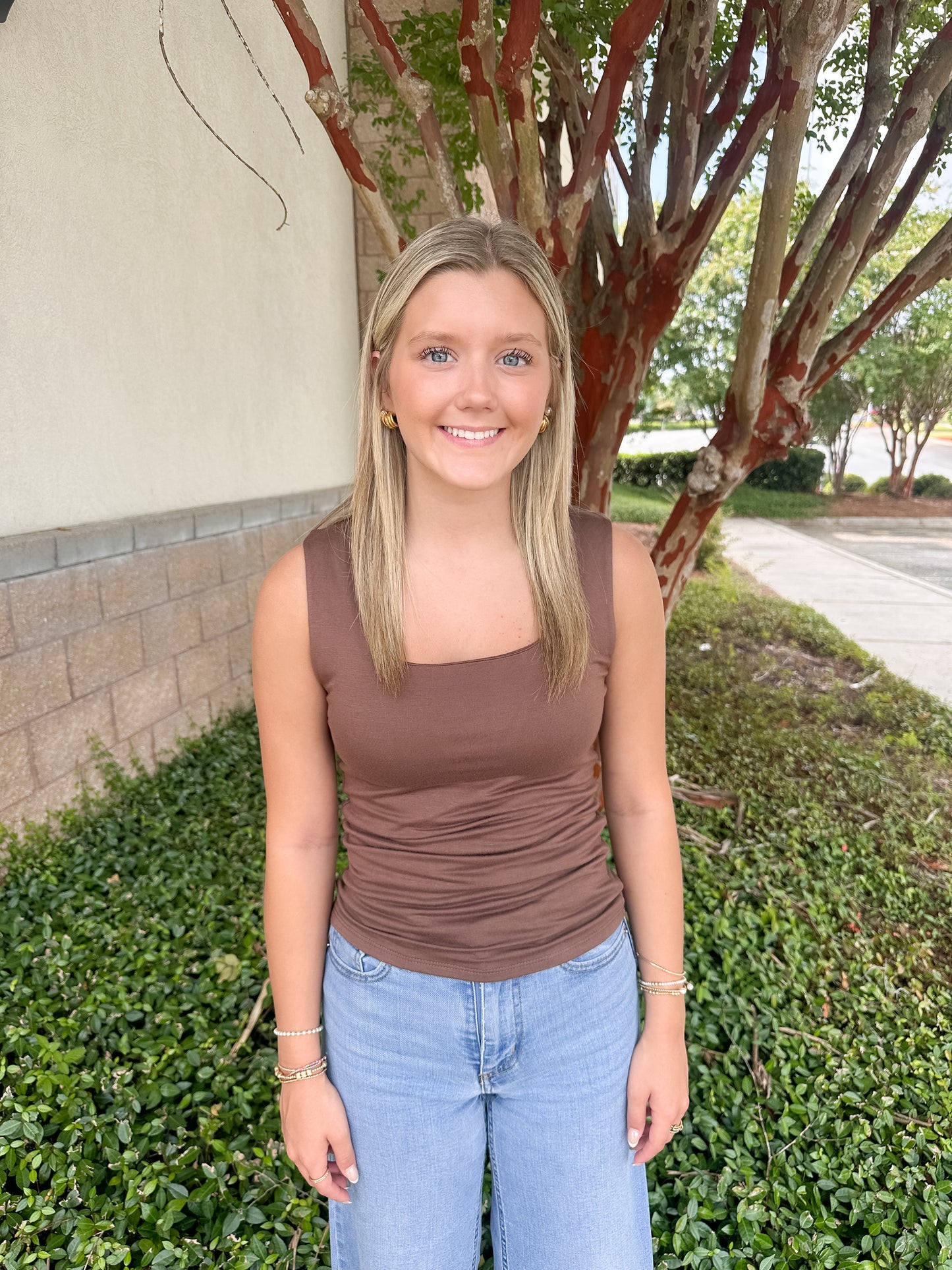 Taylor Knit Scoop Tank