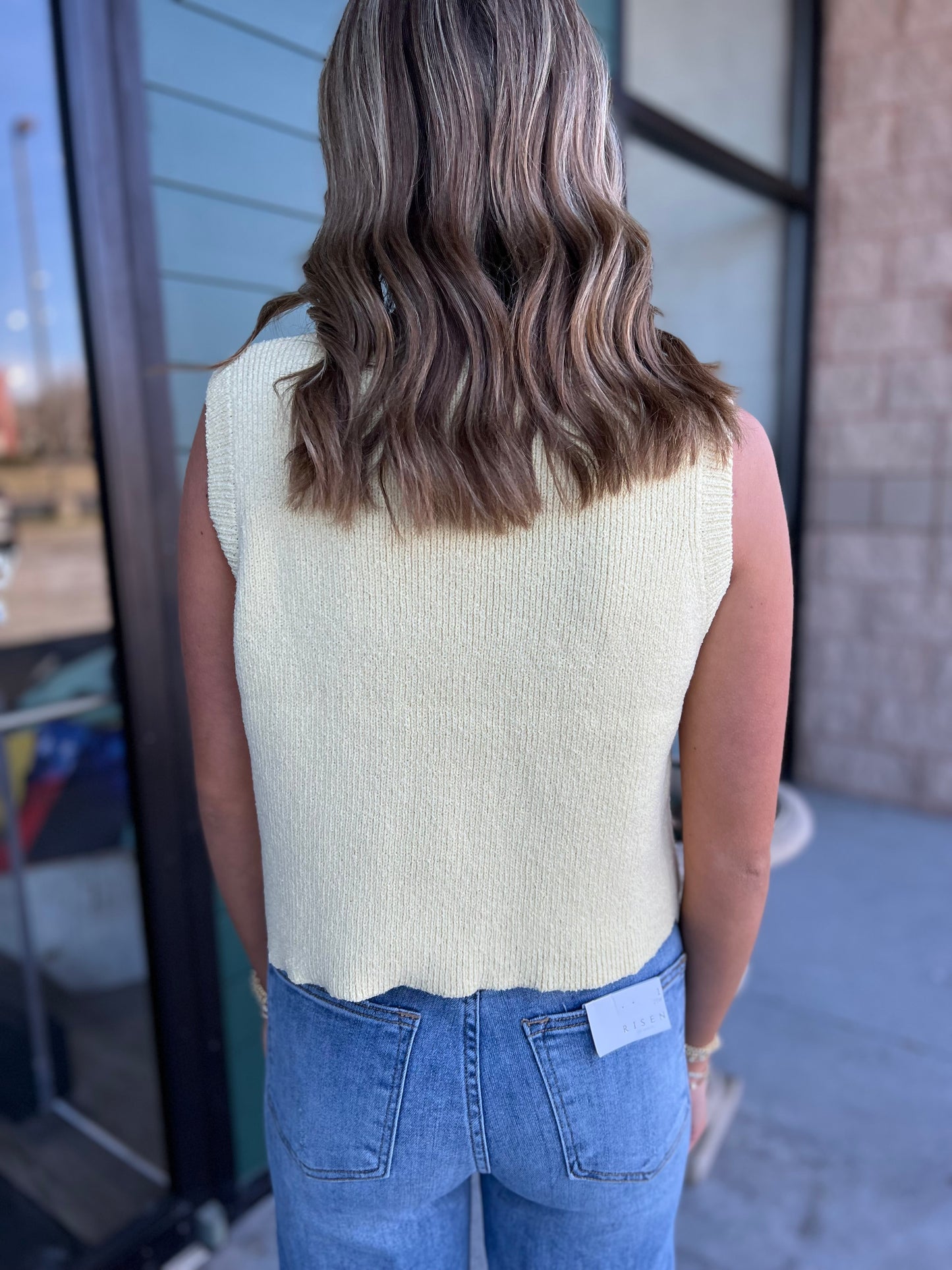 Marigold Sweater Vest