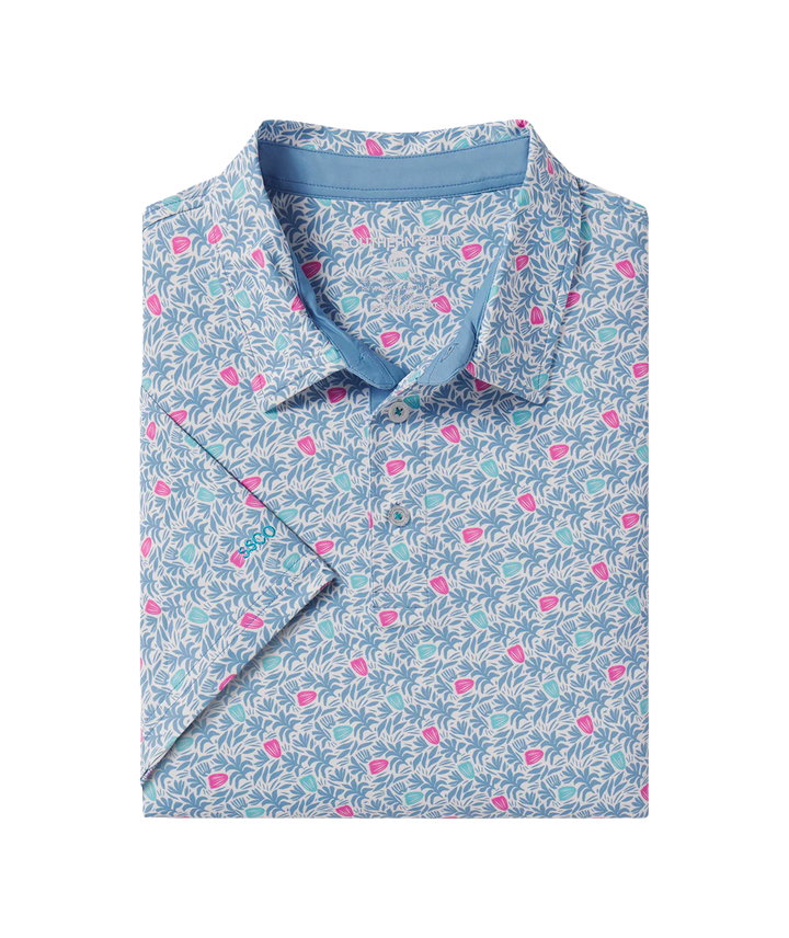 SSCO Men’s Petal Press Printed Polo