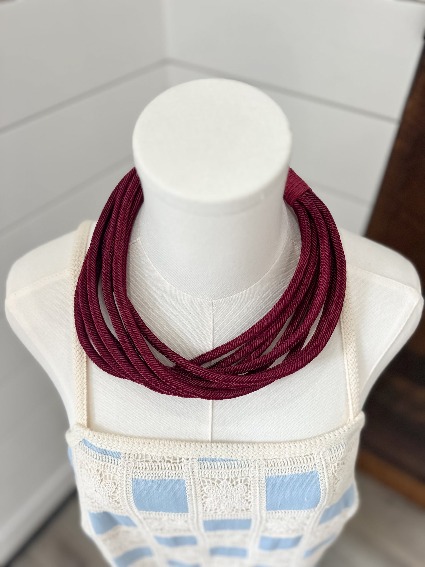 Max Stub Rope Necklace