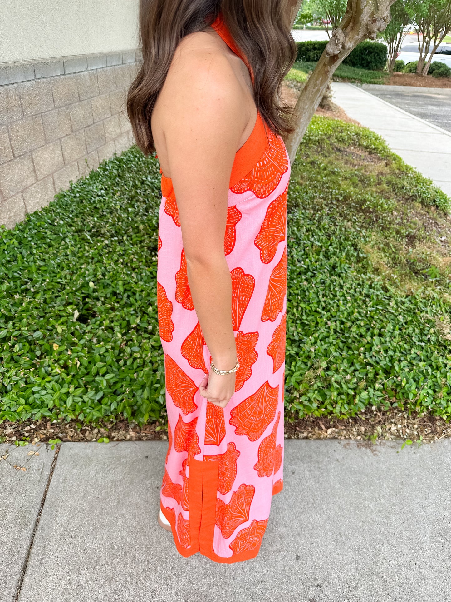Sunset Seashell Maxi Dress
