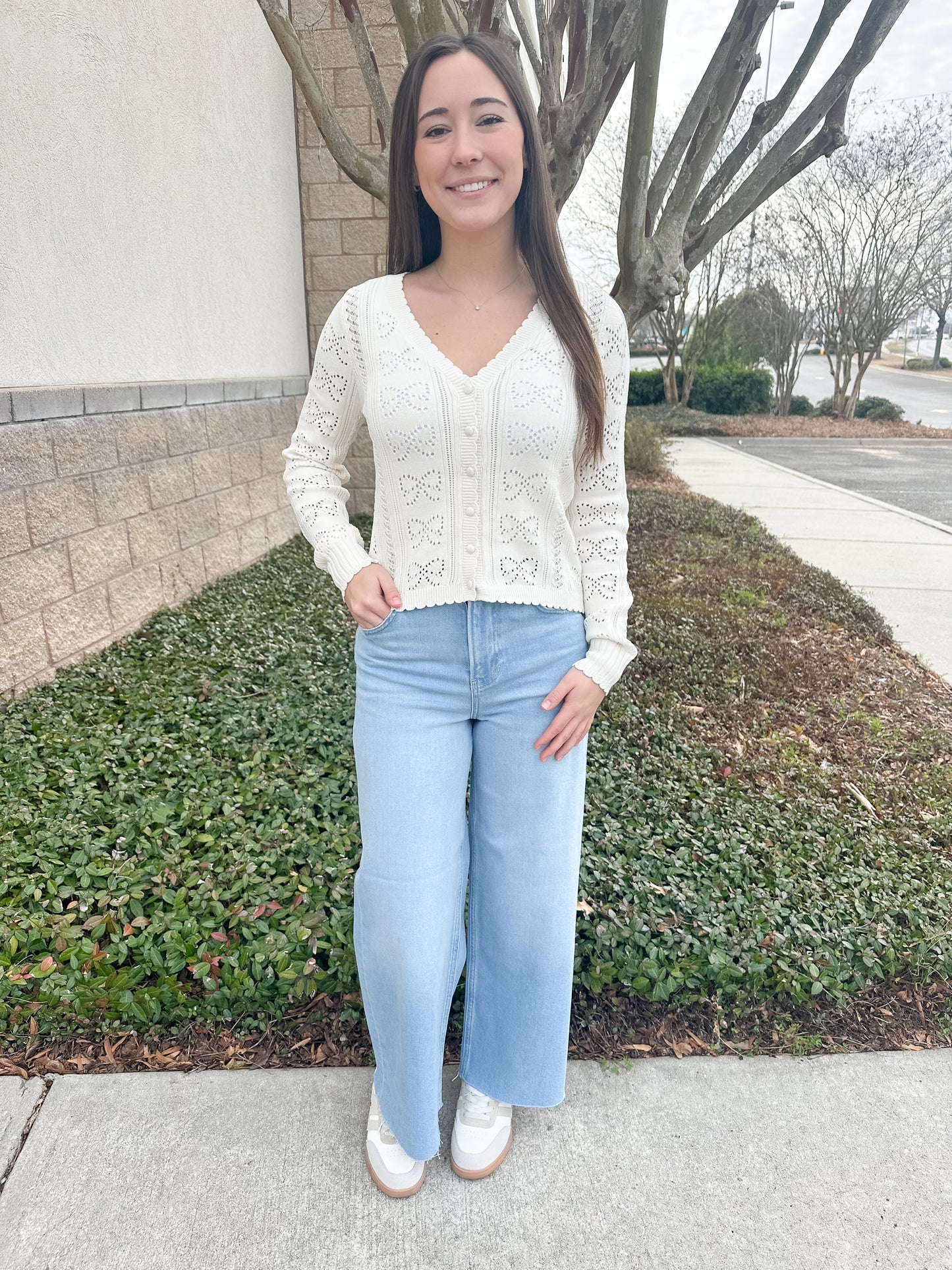 Gema Cardigan - Cloud