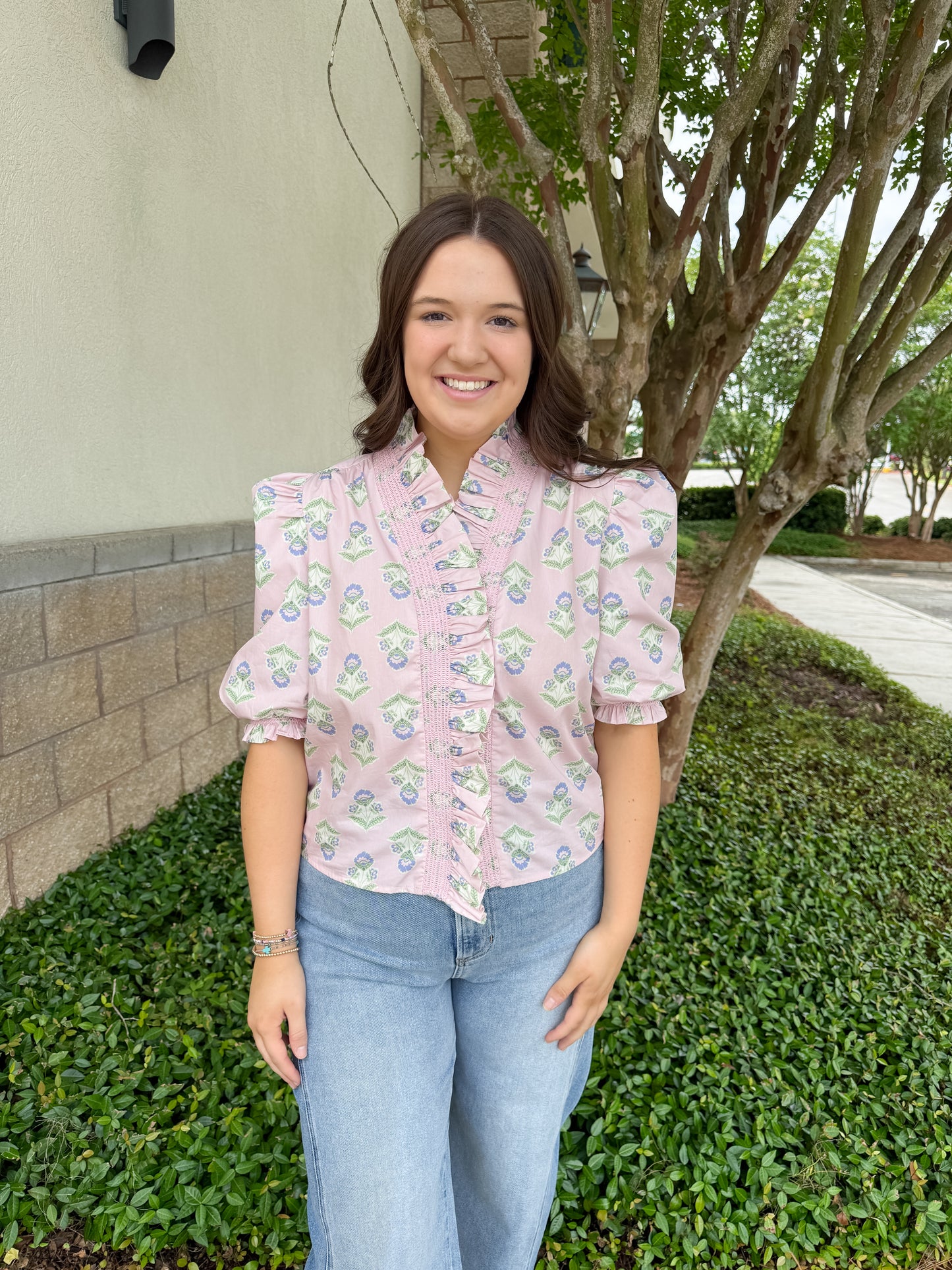 Saylor Ruffled Top