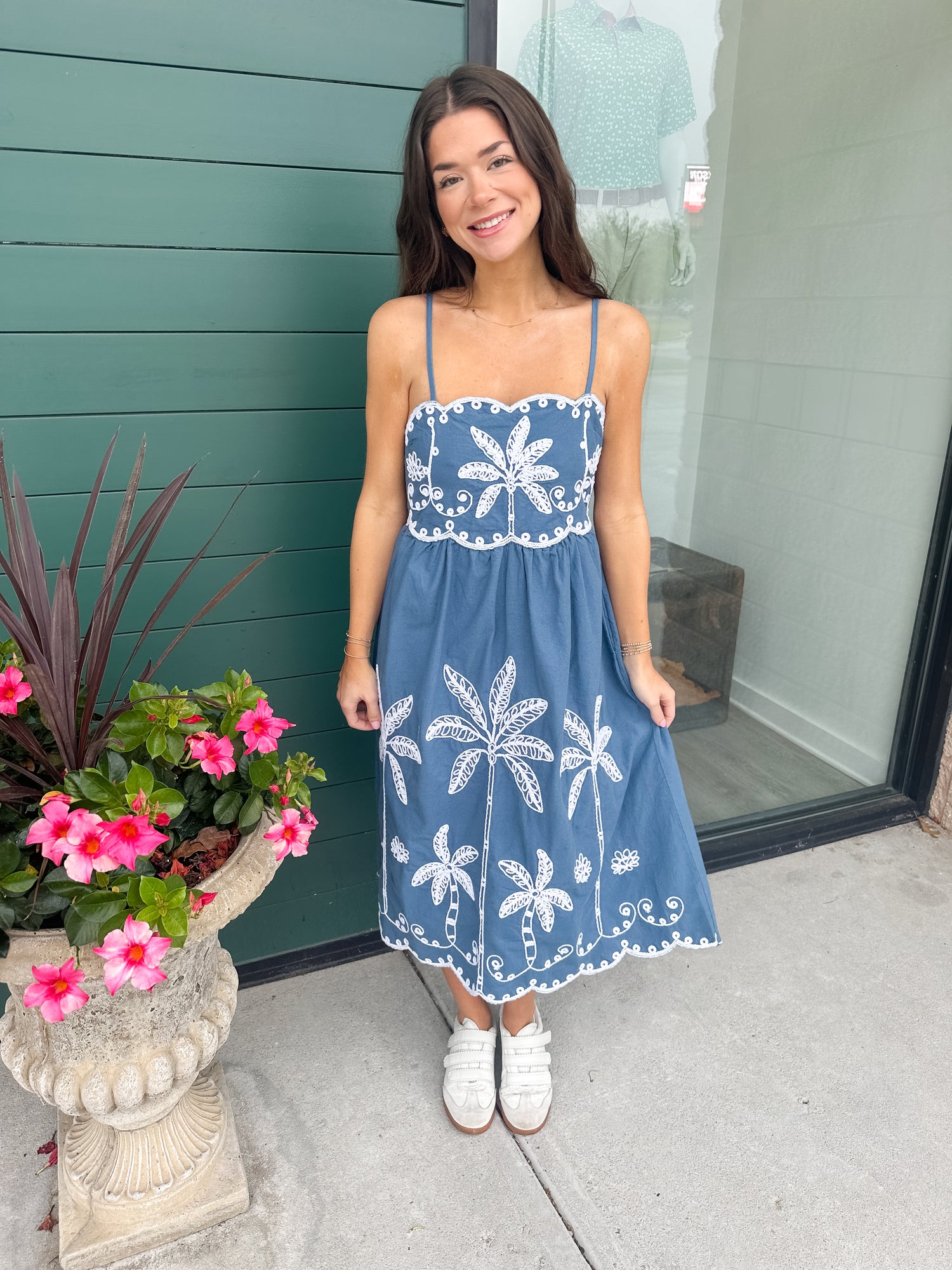 Fran Embroidered Dress