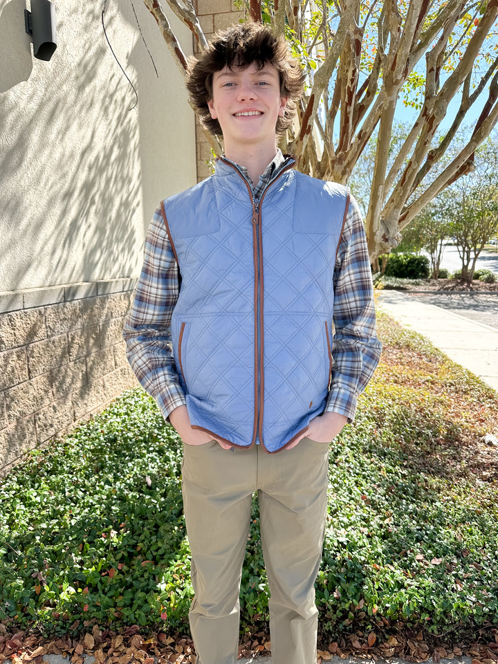 S. Casanova F25 Saddle Ridge Quilted Vest