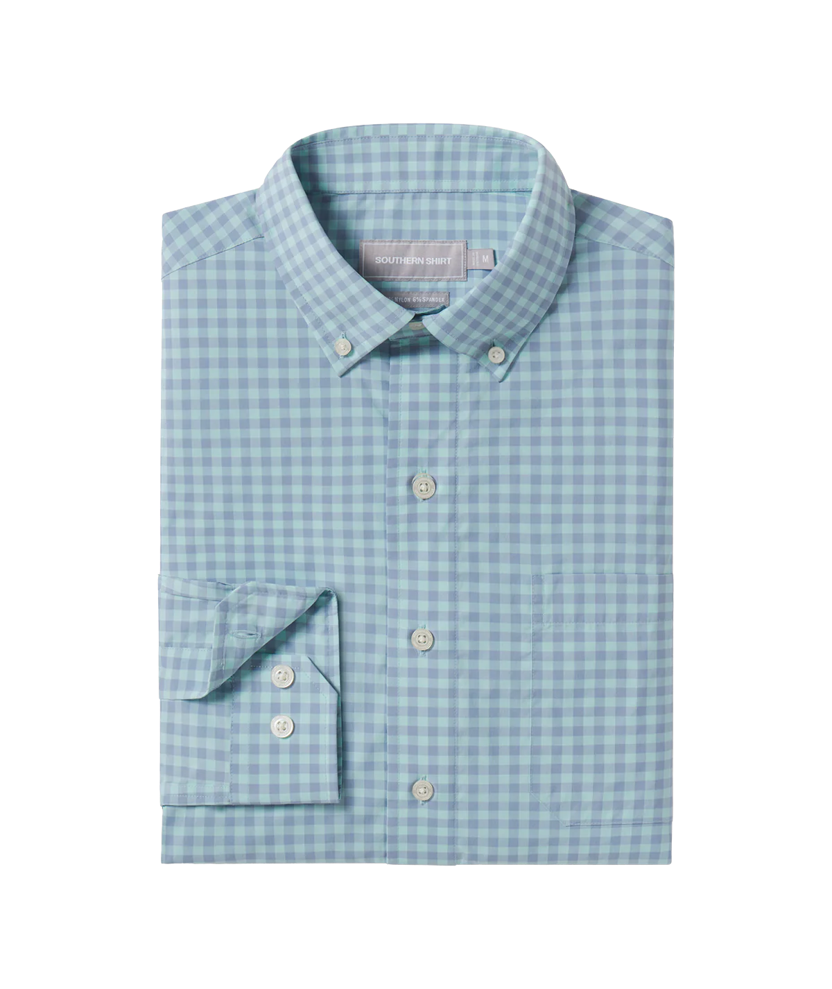 SSCO Men’s Graymont Gingham L/S Button Down - Tide Pool