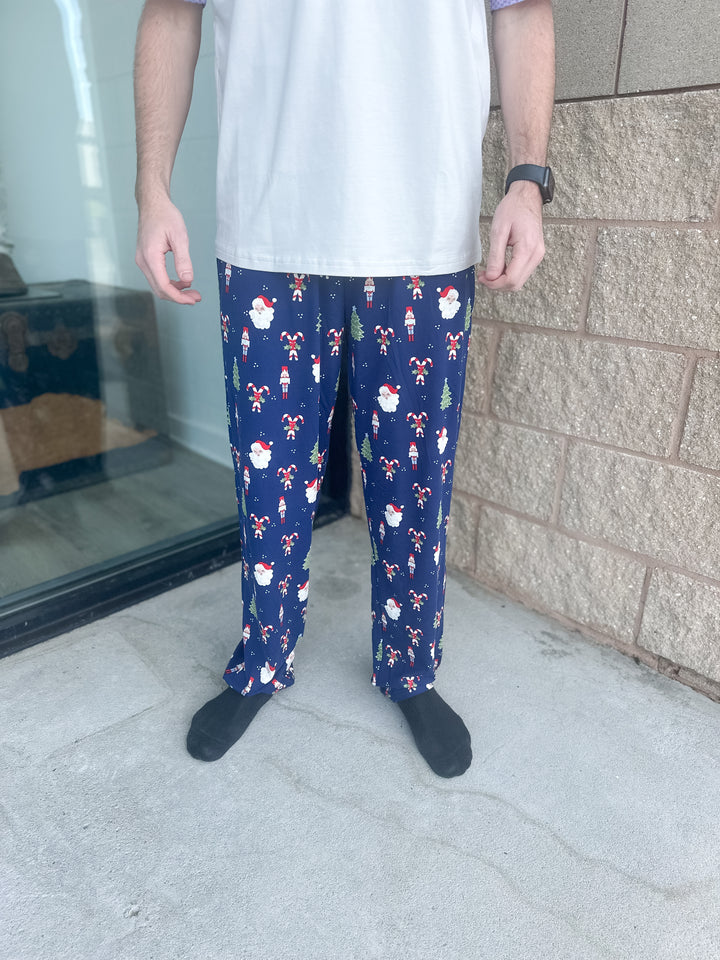 MS Mens PJ Pant - Peppermint Pine