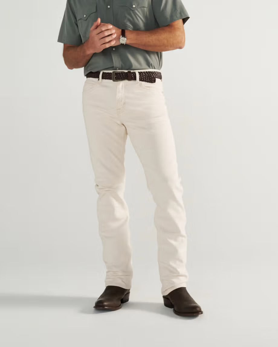 Tecovas Men’s Slim Straight Stretch Twill Pant - Light Sand